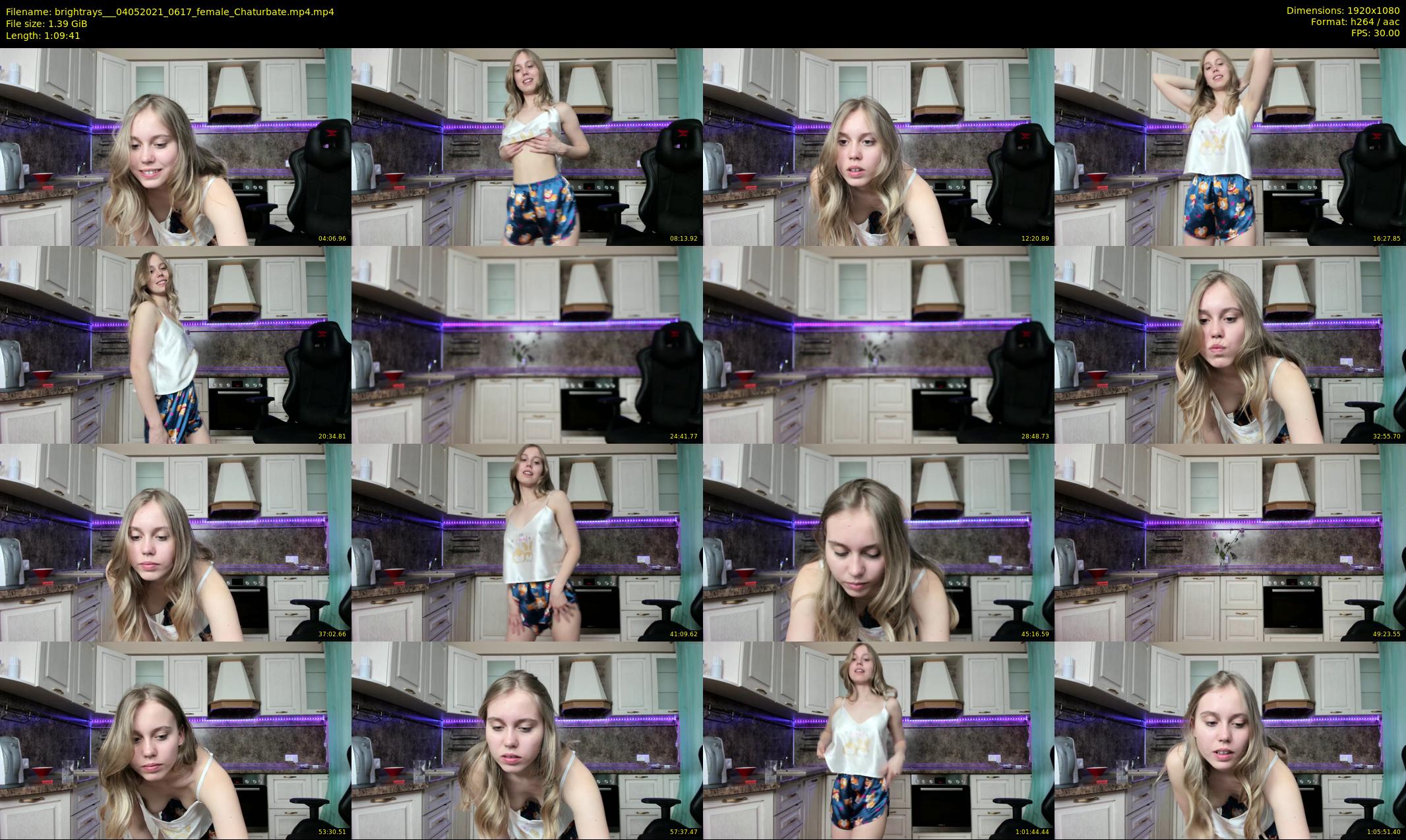 brightrays__ — 70 minute Chaturbate female cam show recording, 1080p, May 4, 2021