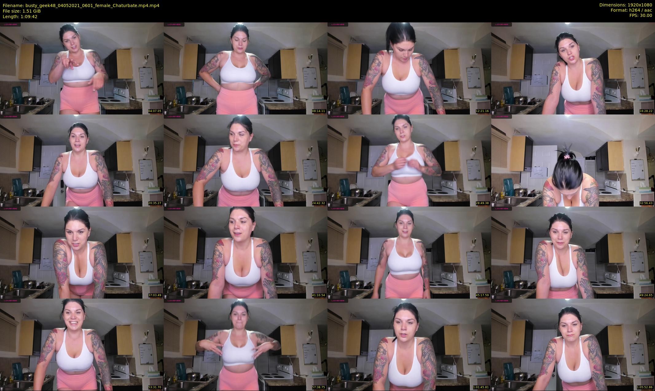 busty_geek48 — 70 minute Chaturbate female cam show recording, 1080p, May 4, 2021
