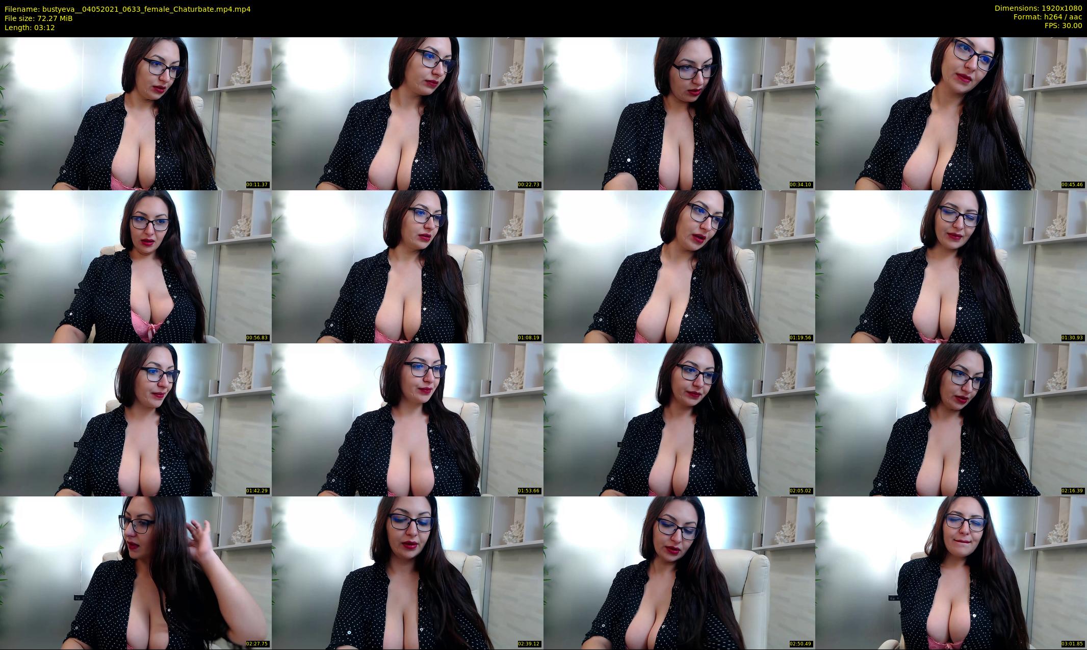bustyeva_ — 4 minute Chaturbate female cam show recording, 1080p, May 4, 2021