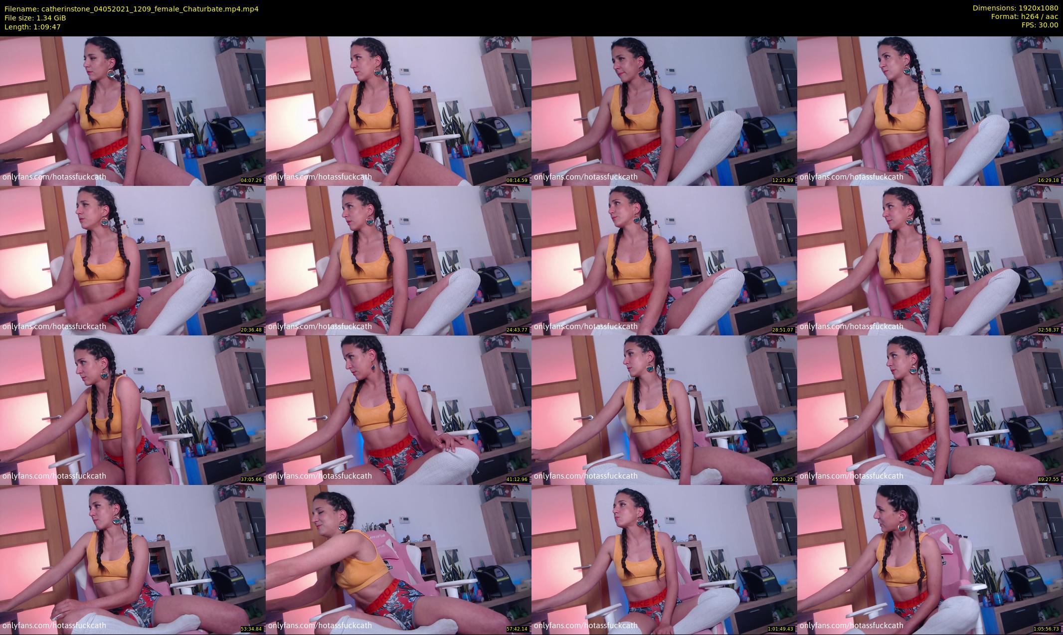 catherinstone — 70 minute Chaturbate female cam show recording, 1080p, May 4, 2021