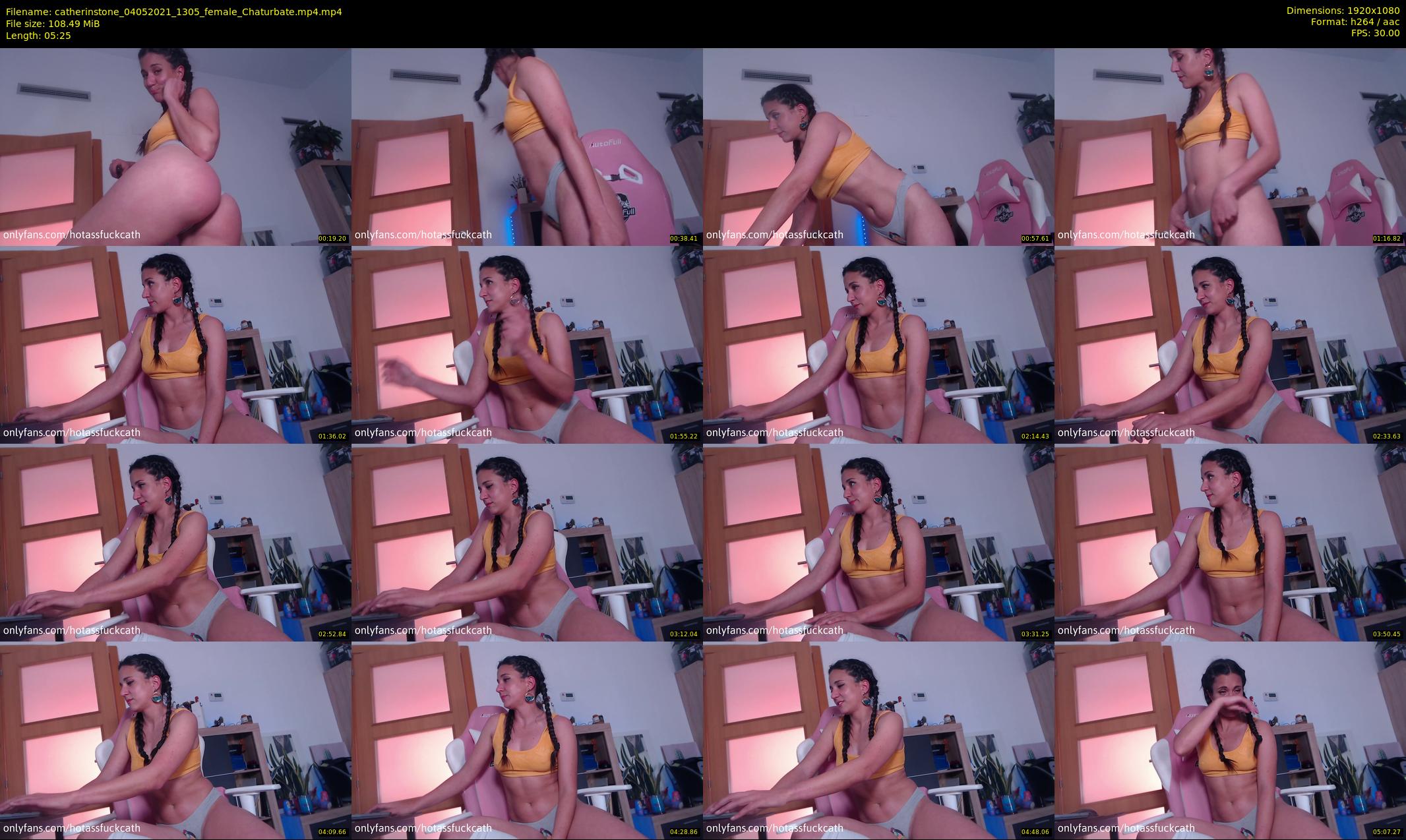catherinstone — 6 minute Chaturbate female cam show recording, 1080p, May 4, 2021