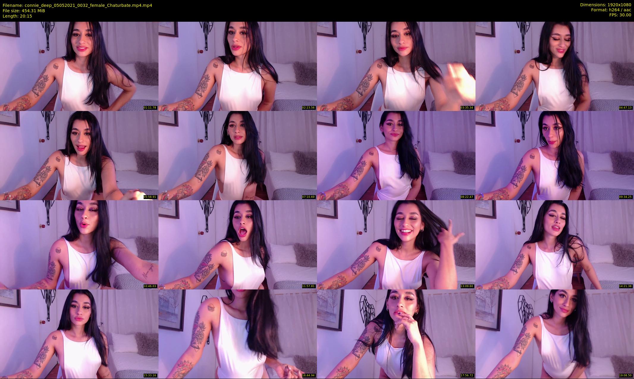 connie_deep — 21 minute Chaturbate female cam show recording, 1080p, May 5, 2021