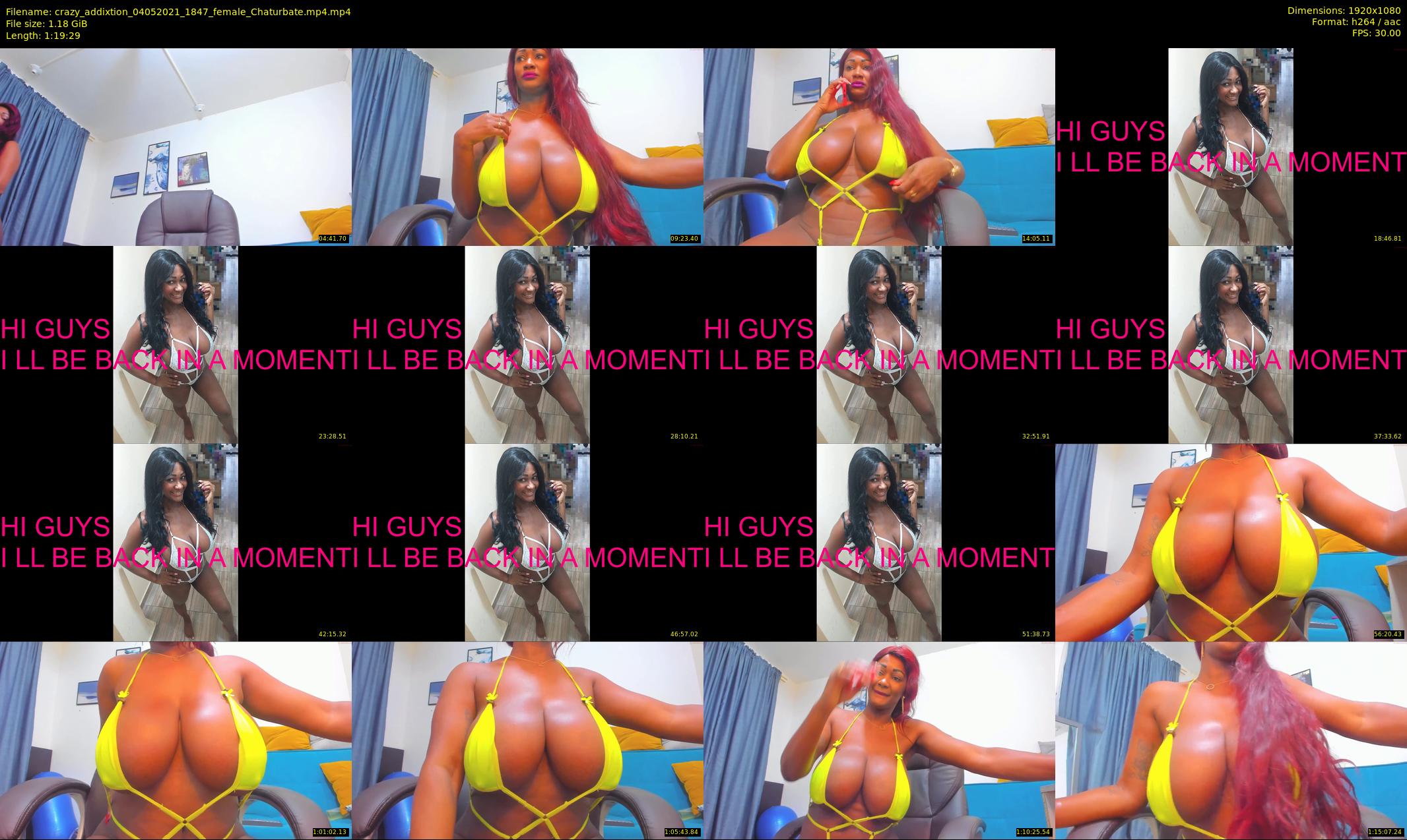 crazy_addixtion — 80 minute Chaturbate female cam show recording, 1080p, May 4, 2021