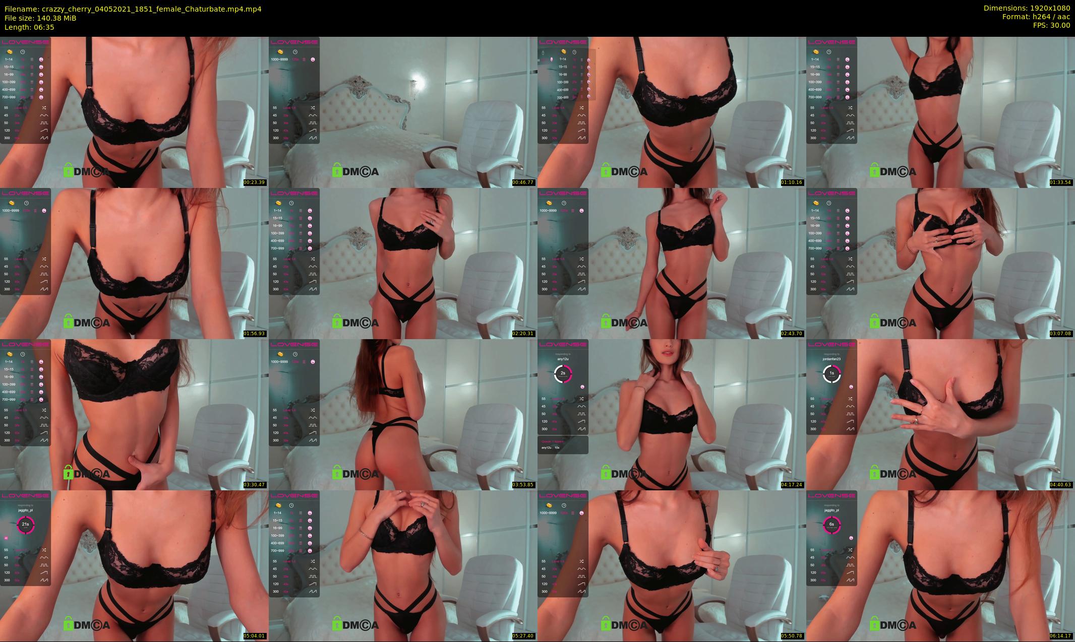 crazzy_cherry — 7 minute Chaturbate female cam show recording, 1080p, May 4, 2021