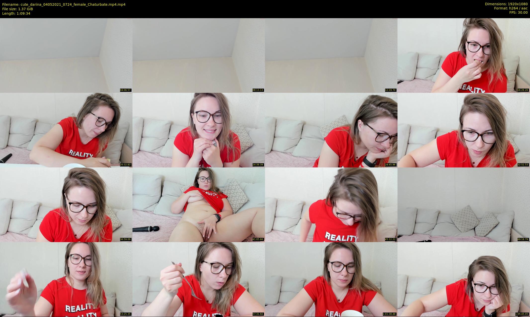 cute_darina — 70 minute Chaturbate female cam show recording, 1080p, May 4, 2021