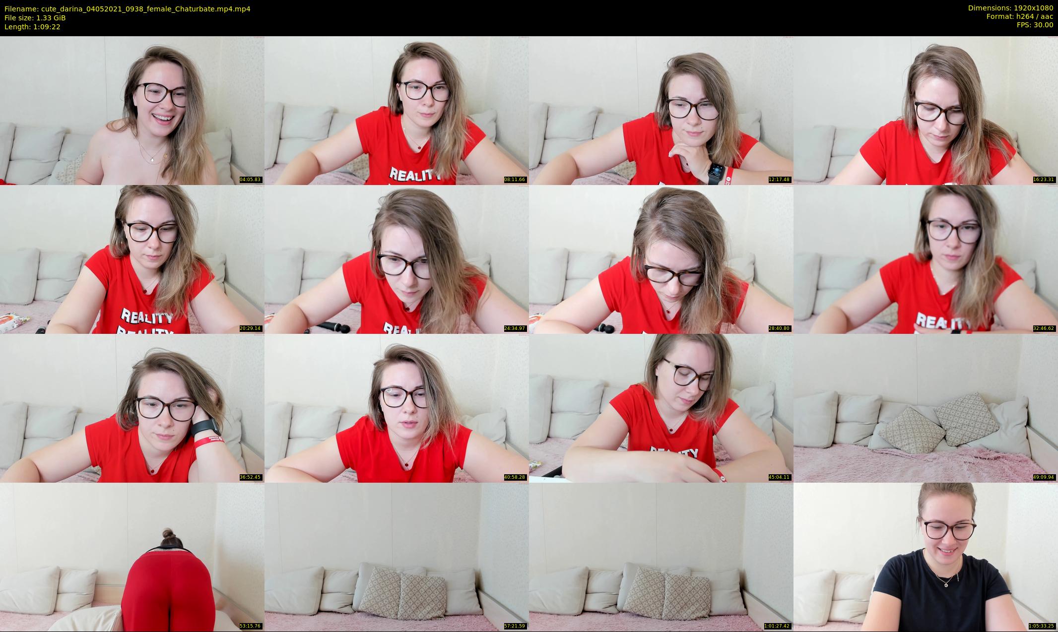 cute_darina — 70 minute Chaturbate female cam show recording, 1080p, May 4, 2021