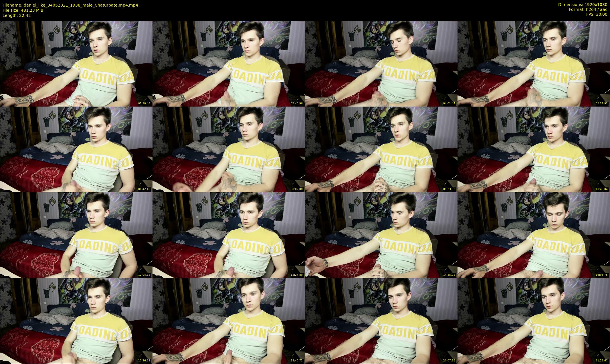 daniel_like — 23 minute Chaturbate male cam show recording, 1080p, May 4, 2021