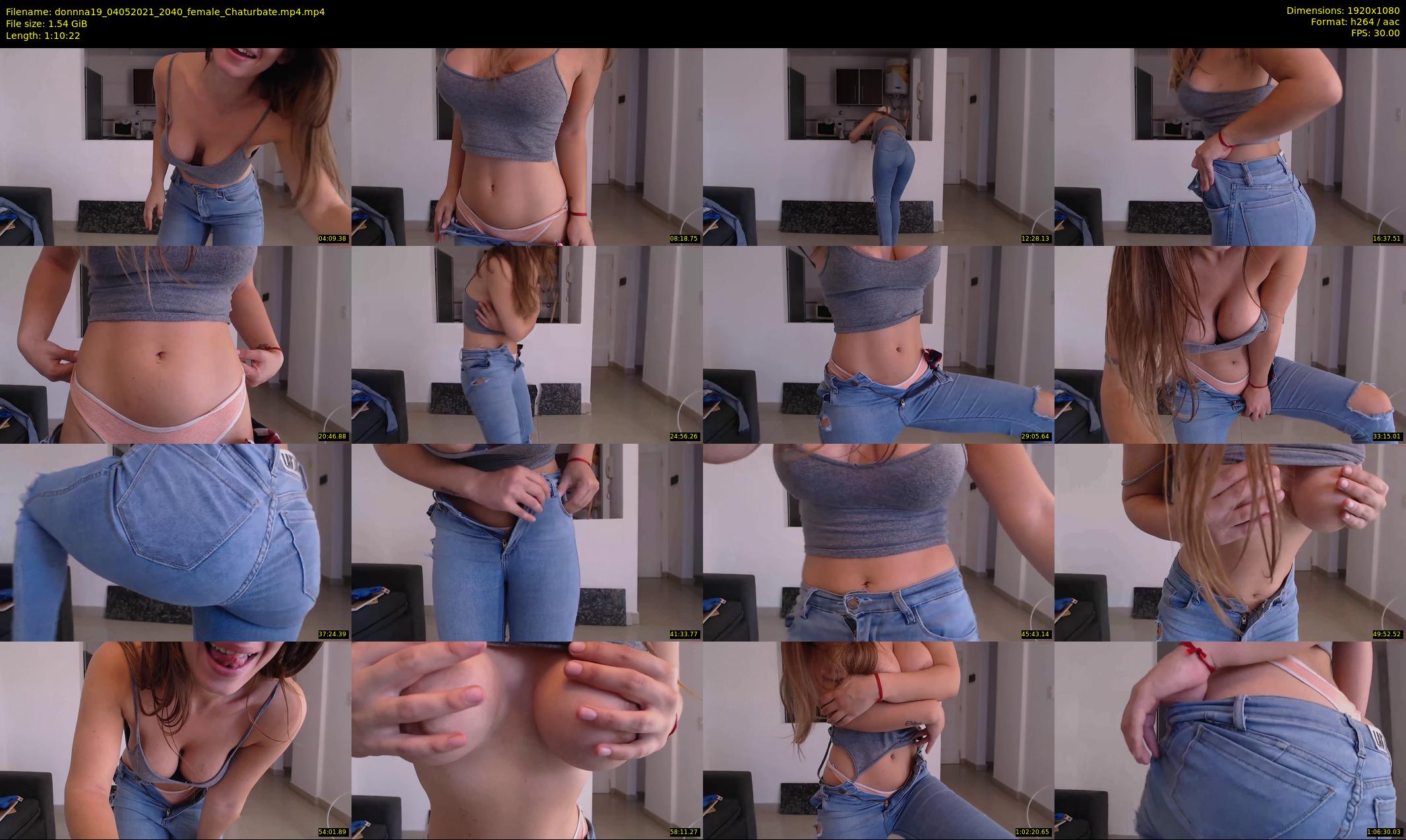 donnna19 — 71 minute Chaturbate female cam show recording, 1080p, May 4, 2021
