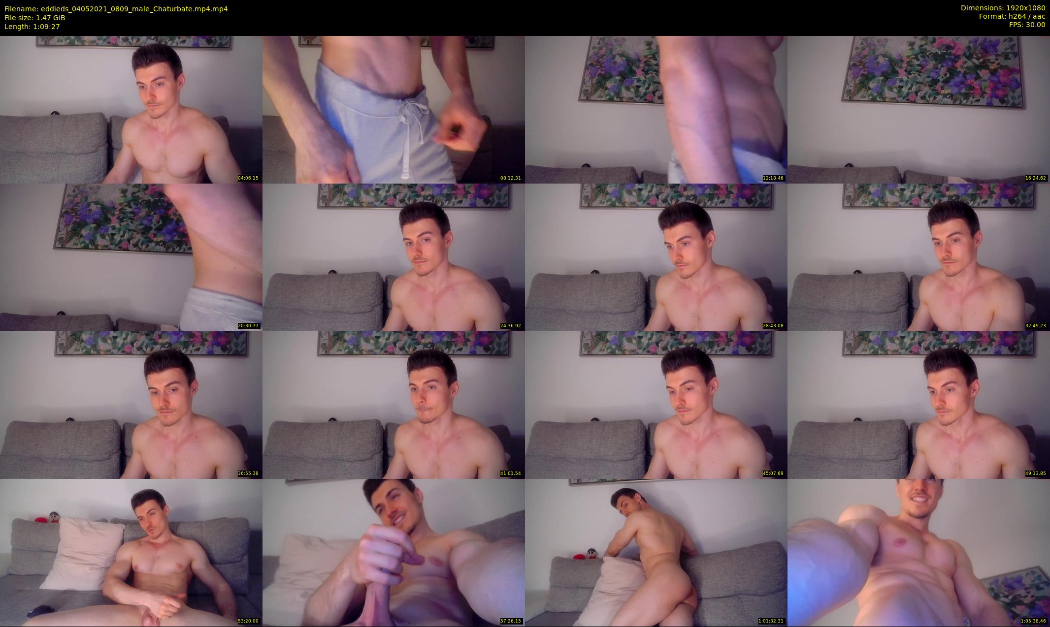 eddieds — 70 minute Chaturbate male cam show recording, 1080p, May 4, 2021