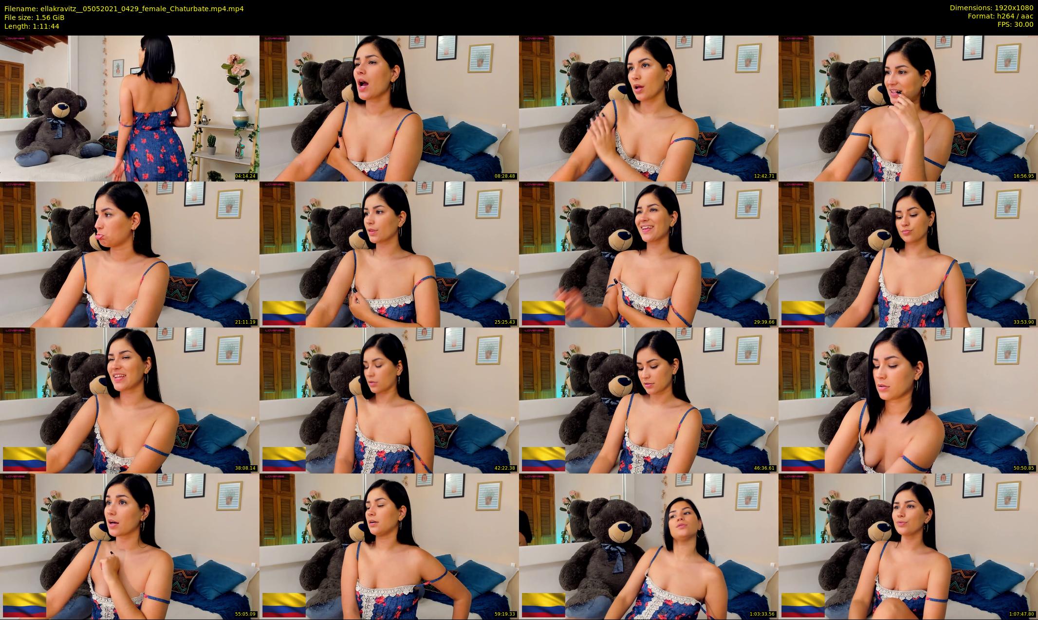 ellakravitz_ — 72 minute Chaturbate female cam show recording, 1080p, May 5, 2021