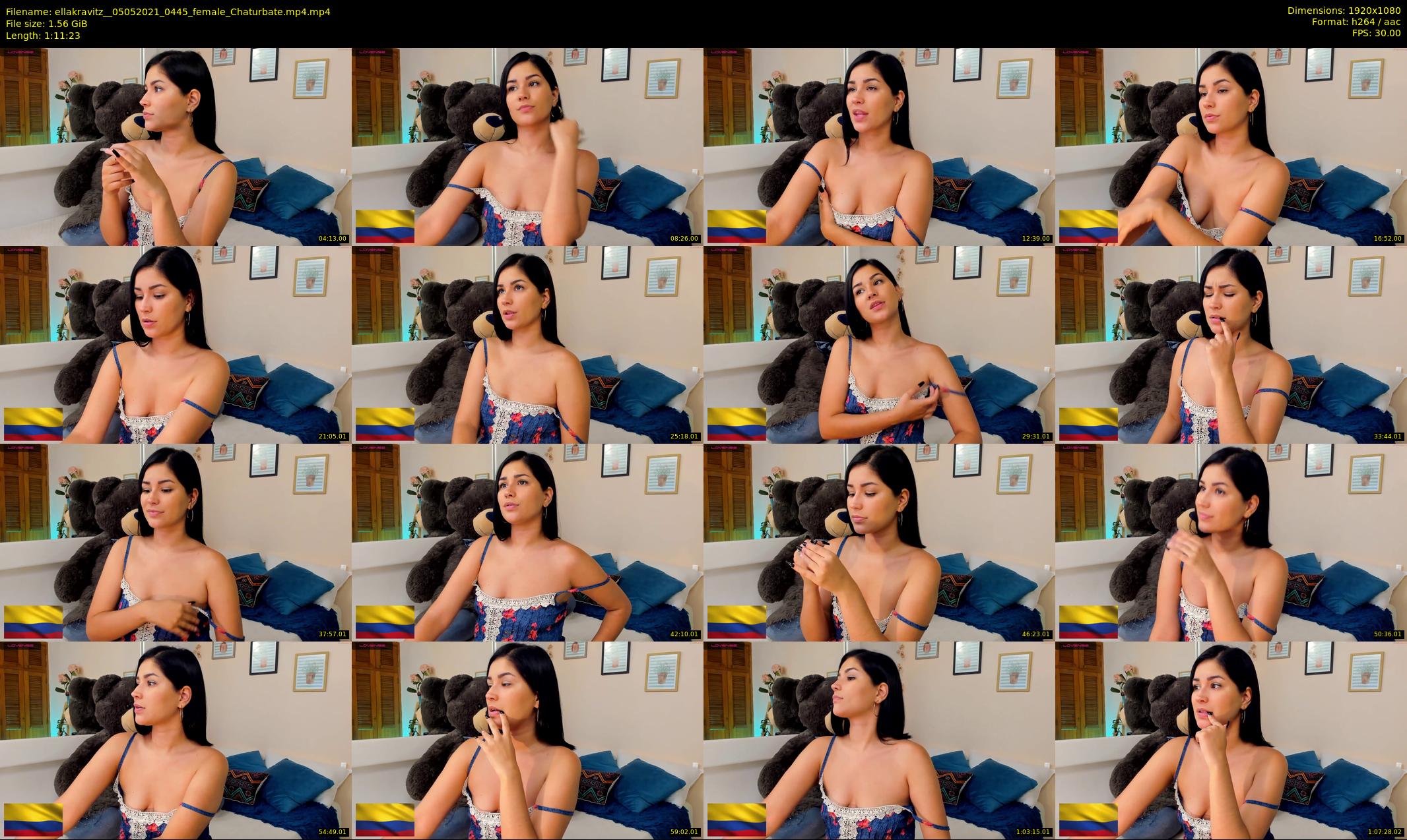 ellakravitz_ — 72 minute Chaturbate female cam show recording, 1080p, May 5, 2021