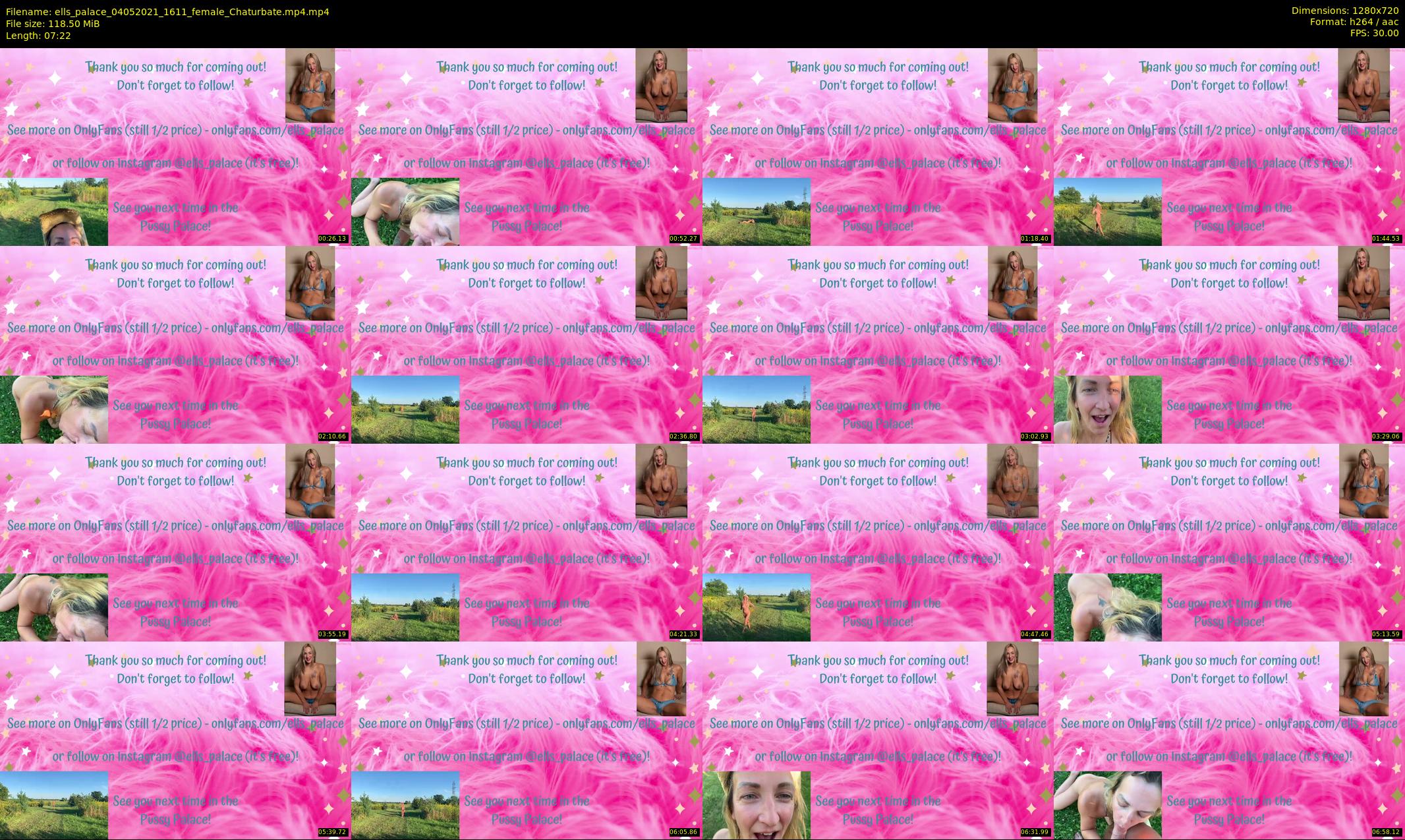 ells_palace — 8 minute Chaturbate female cam show recording, 720p, May 4, 2021