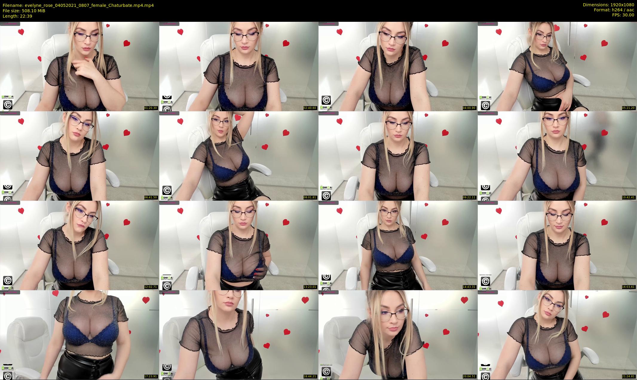 evelyne_rose — 23 minute Chaturbate female cam show recording, 1080p, May 4, 2021