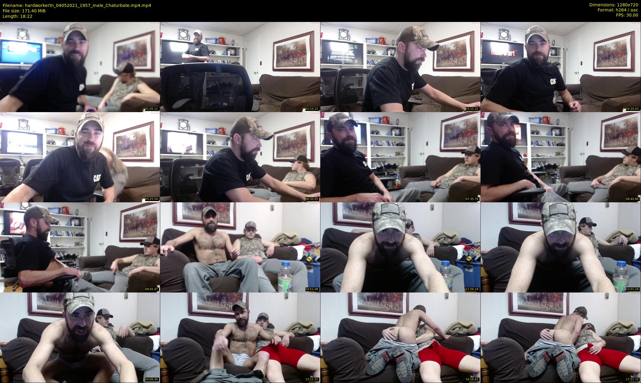 hardworkertn — 19 minute Chaturbate male cam show recording, 720p, May 4, 2021