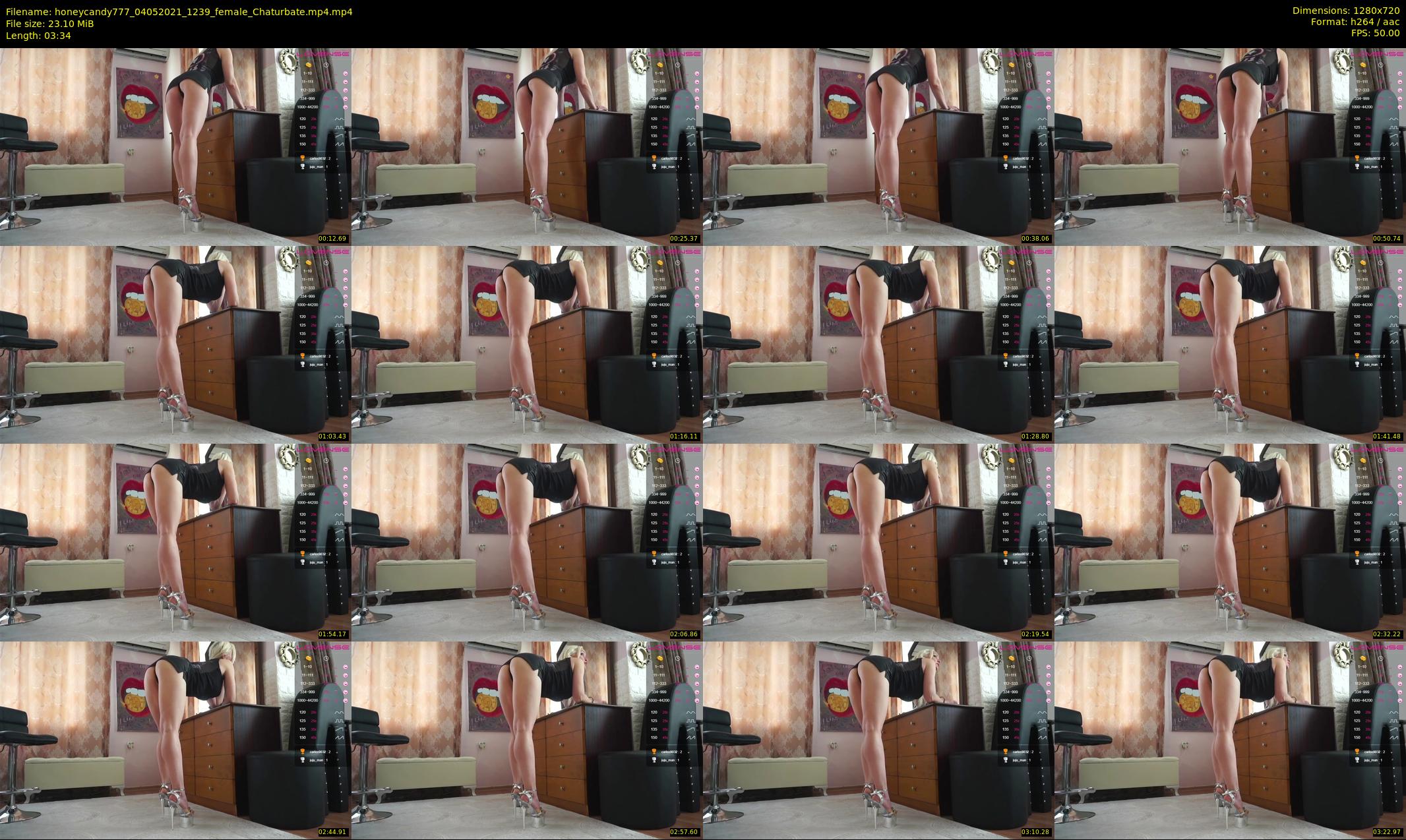 honeycandy777 — 4 minute Chaturbate couple cam show recording, 720p, May 4, 2021