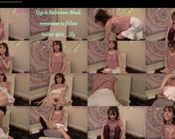 its_lily — 58 minute Chaturbate female cam show recording, 1080p, May 4, 2021
