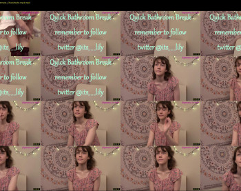its_lily — 17 minute Chaturbate female cam show recording, 1080p, May 4, 2021