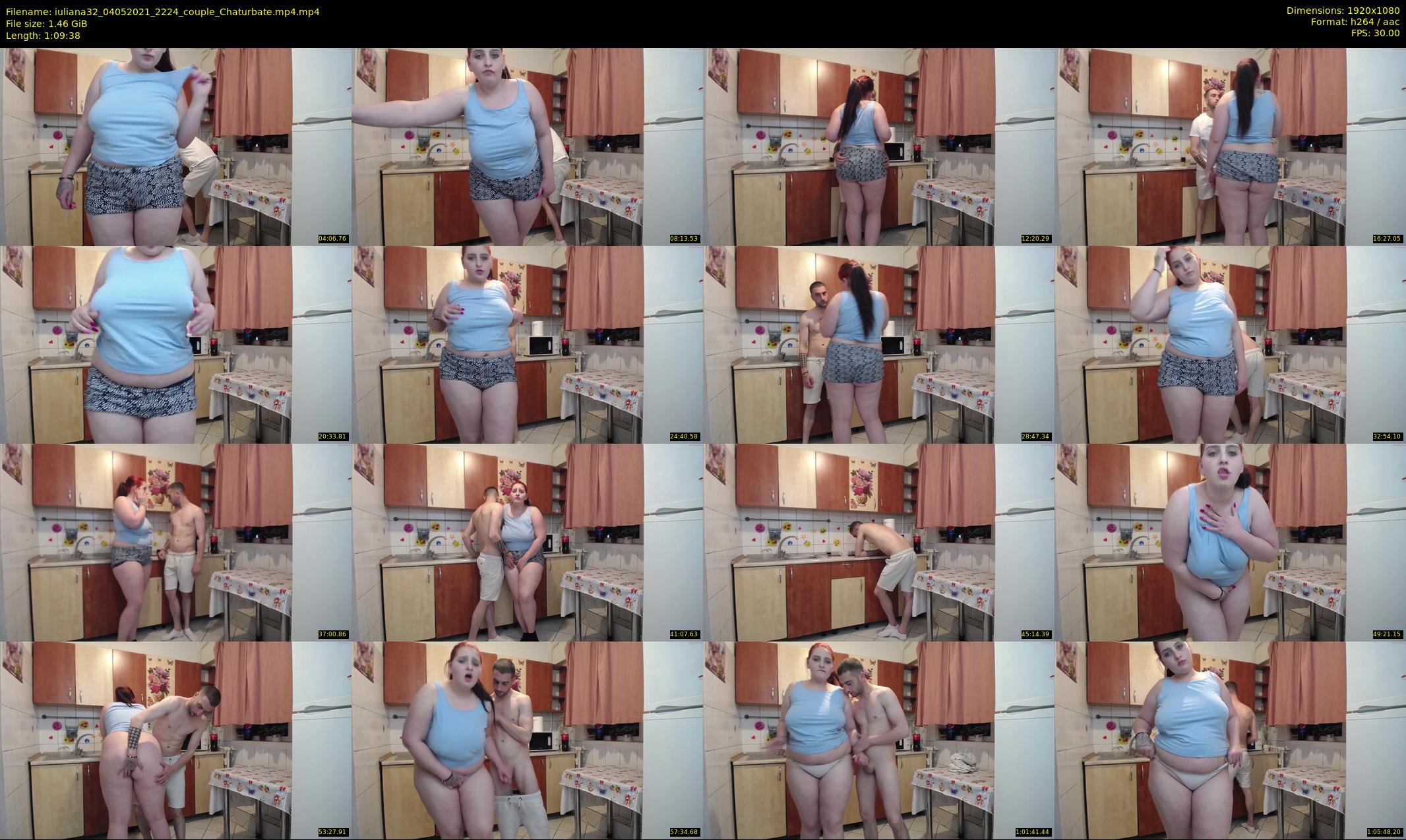 iuliana32 — 70 minute Chaturbate couple cam show recording, 1080p, May 4, 2021