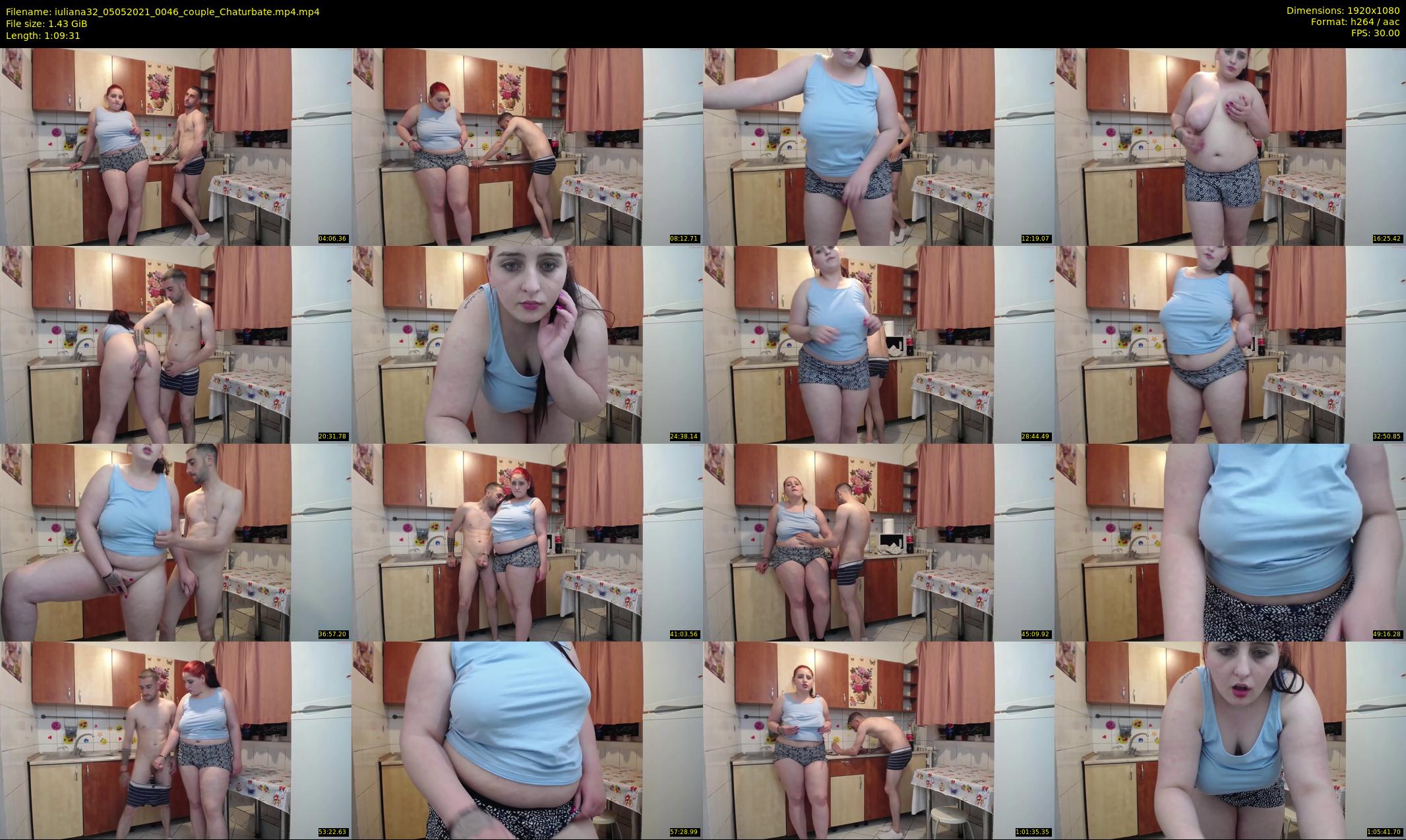 iuliana32 — 70 minute Chaturbate couple cam show recording, 1080p, May 5, 2021
