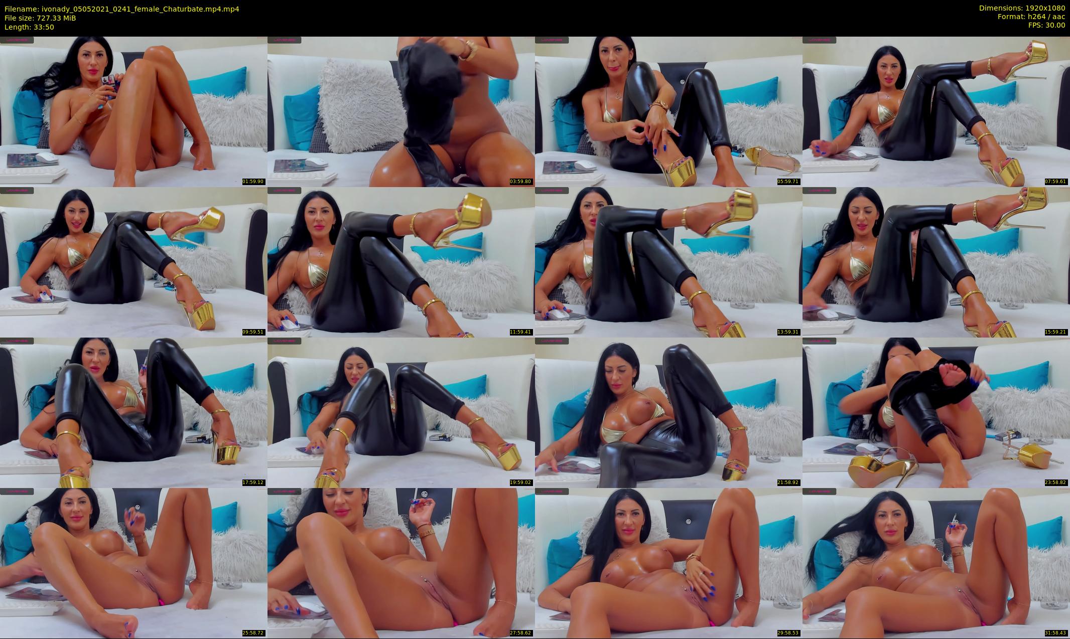 ivonady — 34 minute Chaturbate female cam show recording, 1080p, May 5, 2021