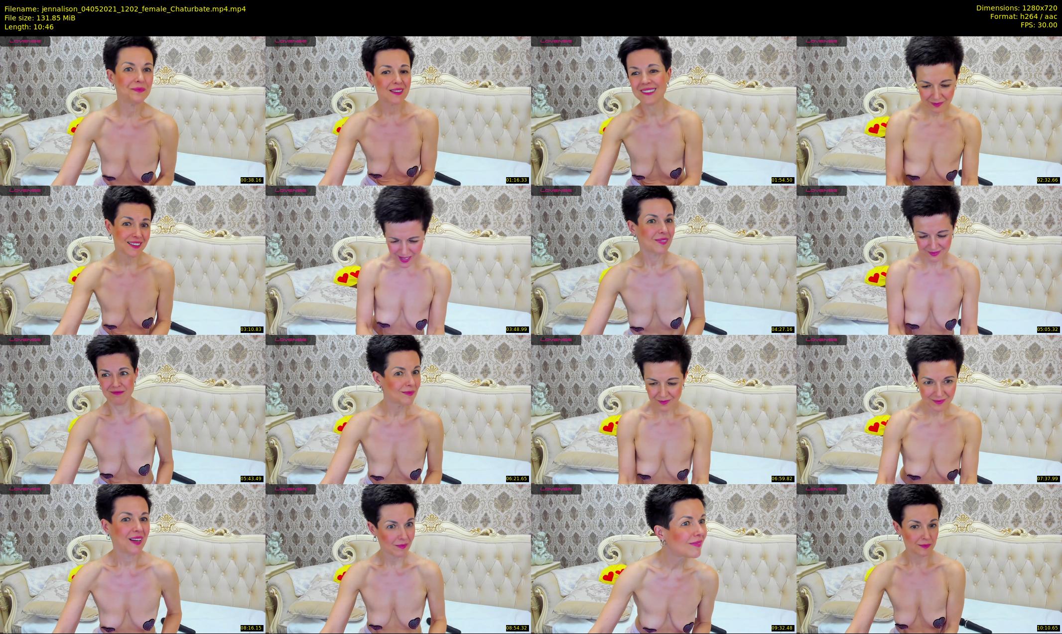 jennalison — 11 minute Chaturbate female cam show recording, 720p, May 4, 2021