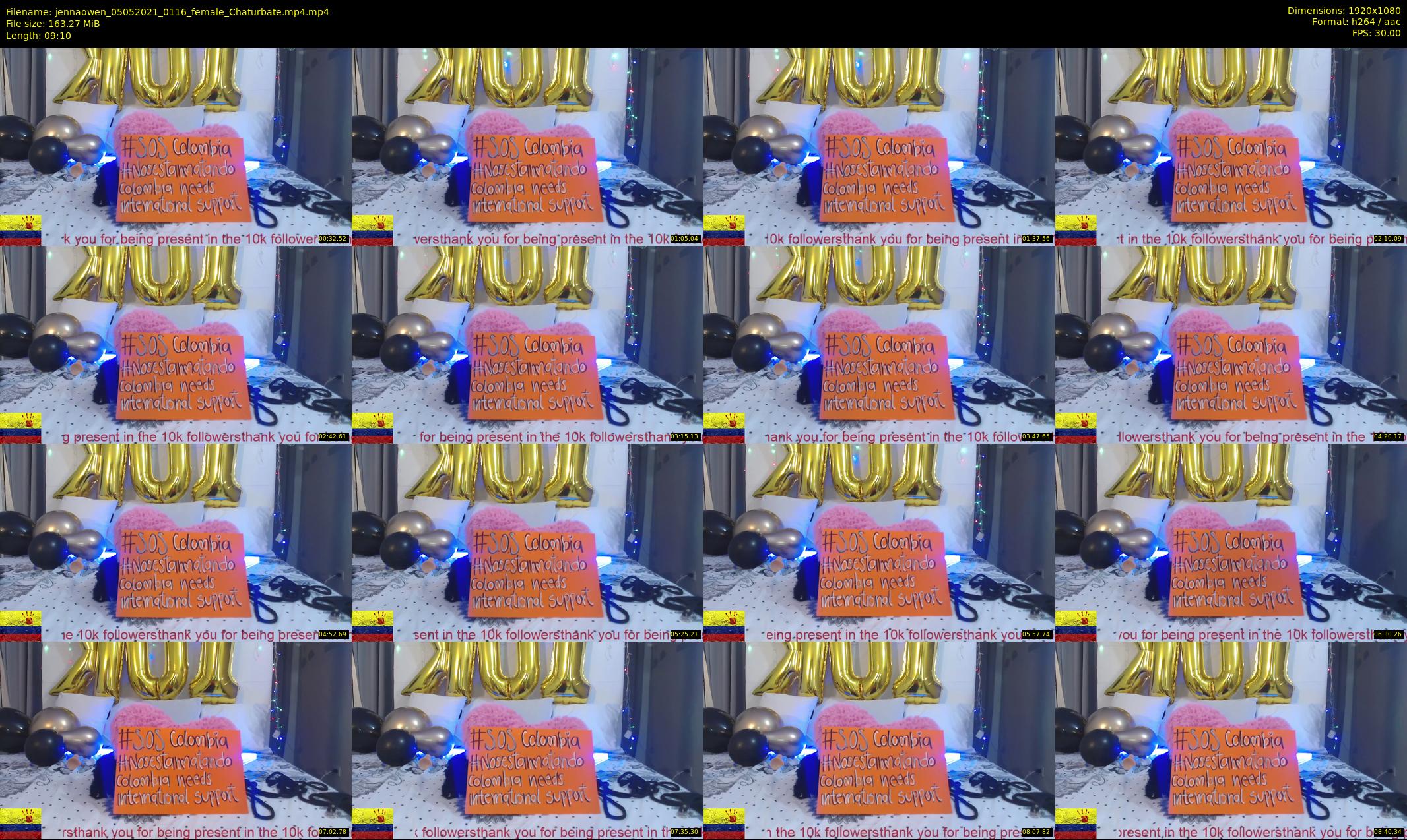 jennaowen — 10 minute Chaturbate female cam show recording, 1080p, May 5, 2021