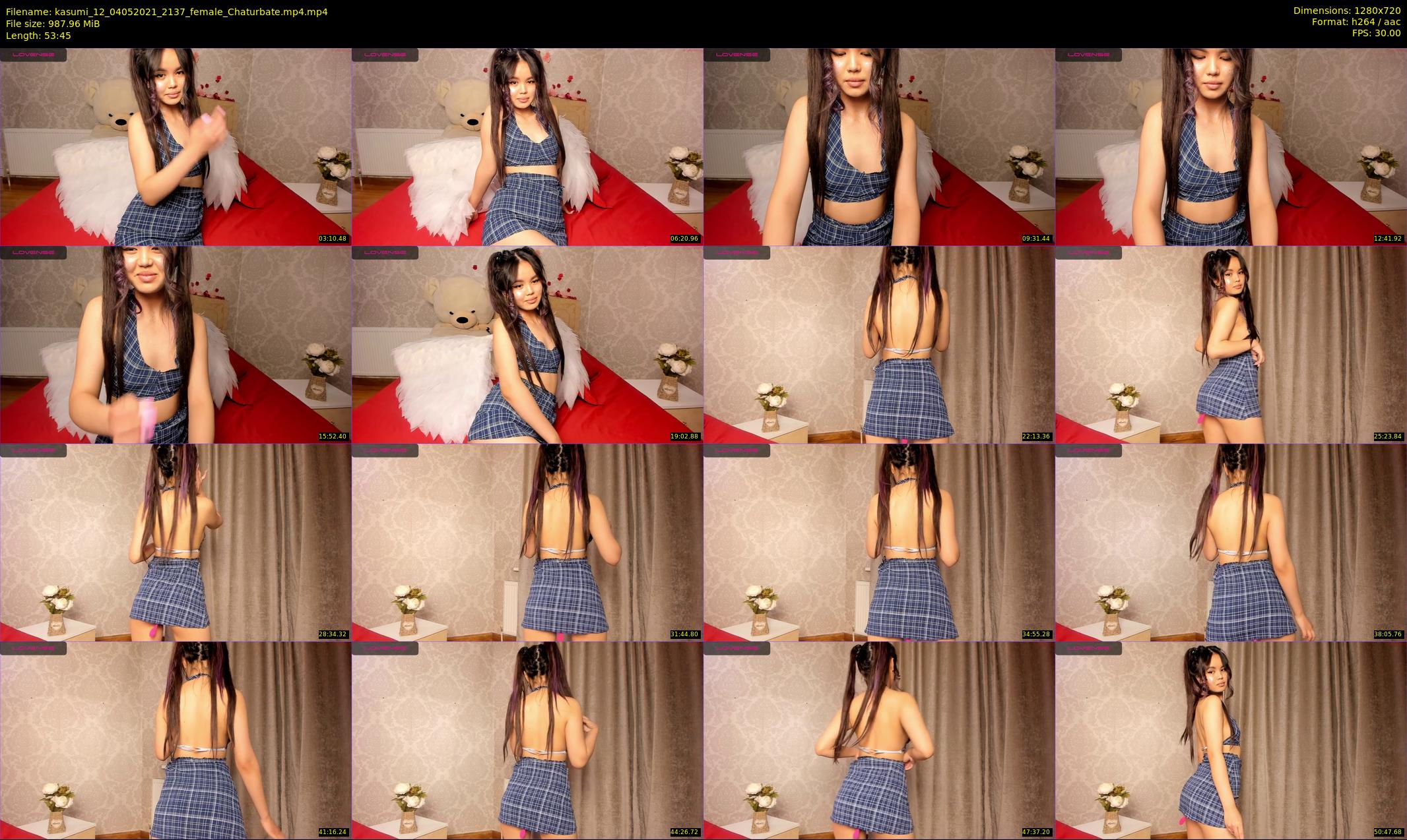 kasumi_12 — 54 minute Chaturbate female cam show recording, 720p, May 4, 2021