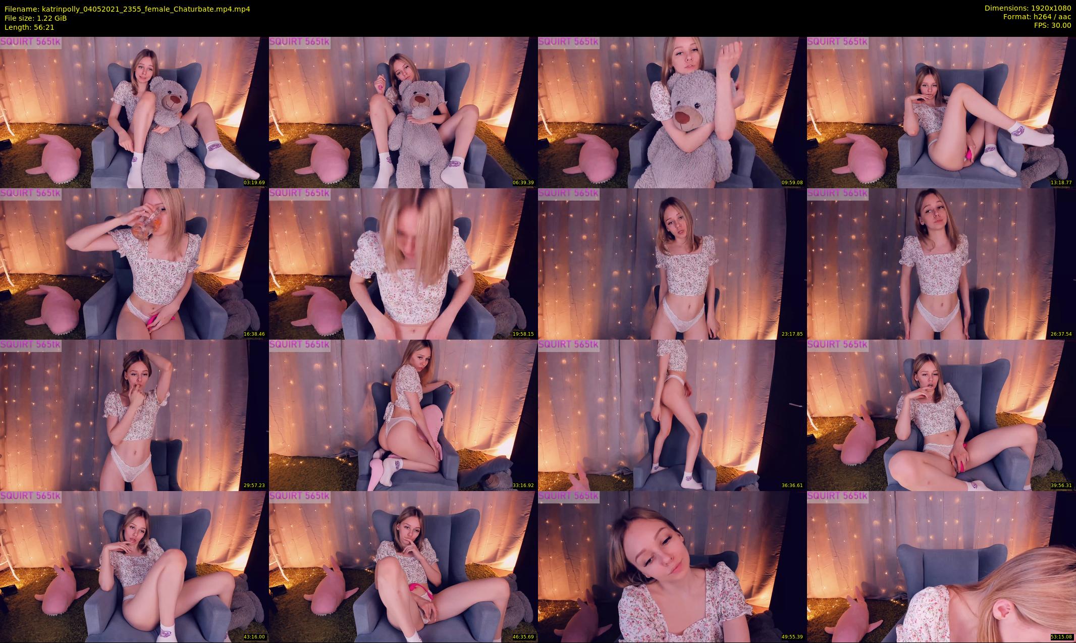 katrinpolly — 57 minute Chaturbate couple cam show recording, 1080p, May 4, 2021
