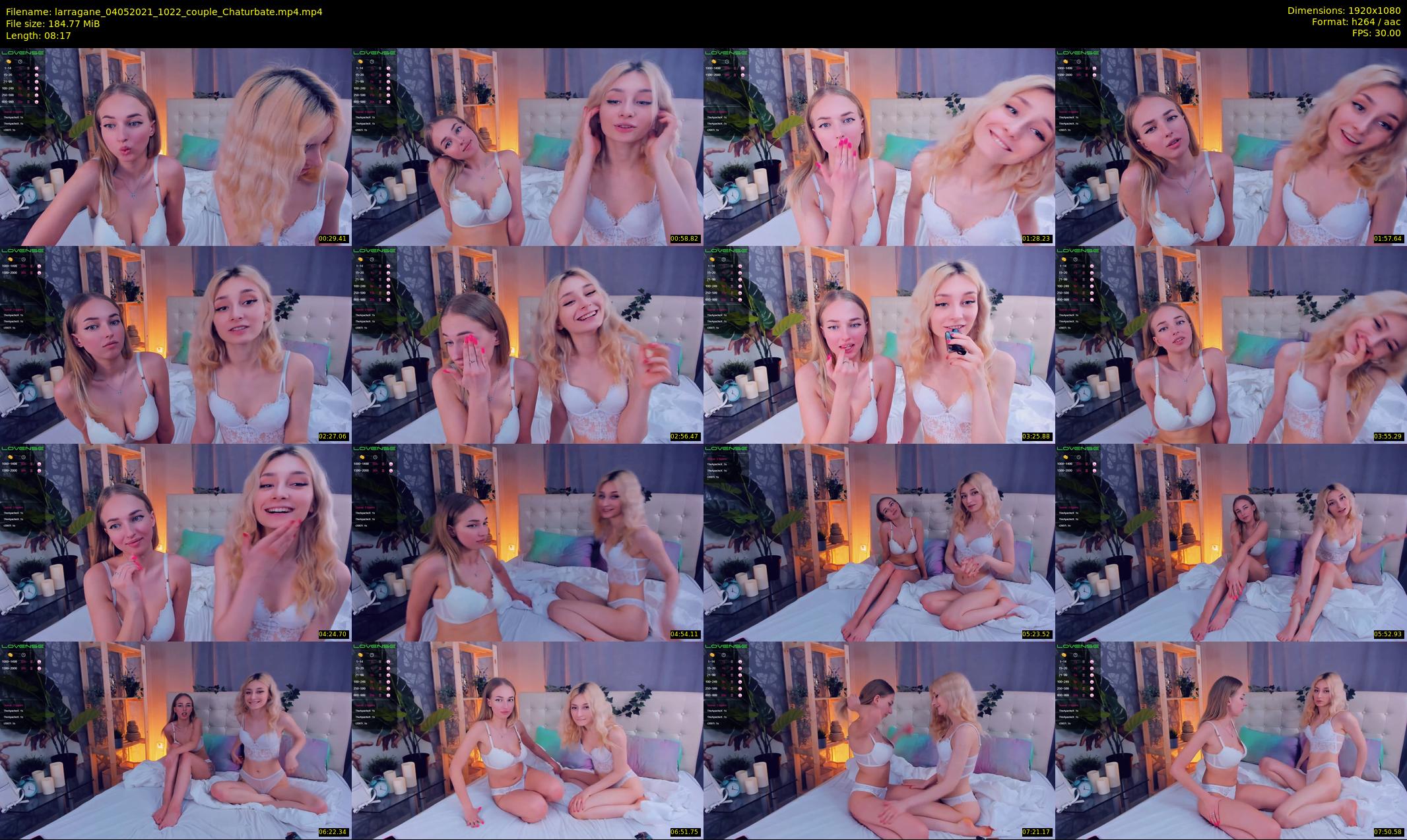larragane — 9 minute Chaturbate couple cam show recording, 1080p, May 4, 2021
