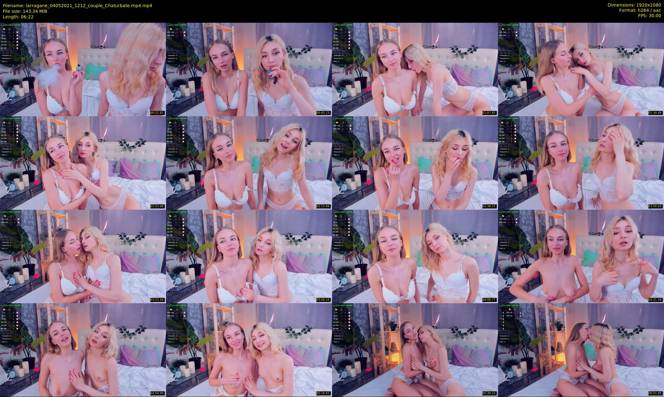 larragane — 7 minute Chaturbate couple cam show recording, 1080p, May 4, 2021