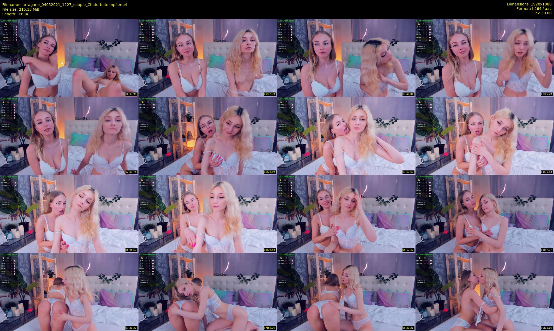 larragane — 10 minute Chaturbate couple cam show recording, 1080p, May 4, 2021