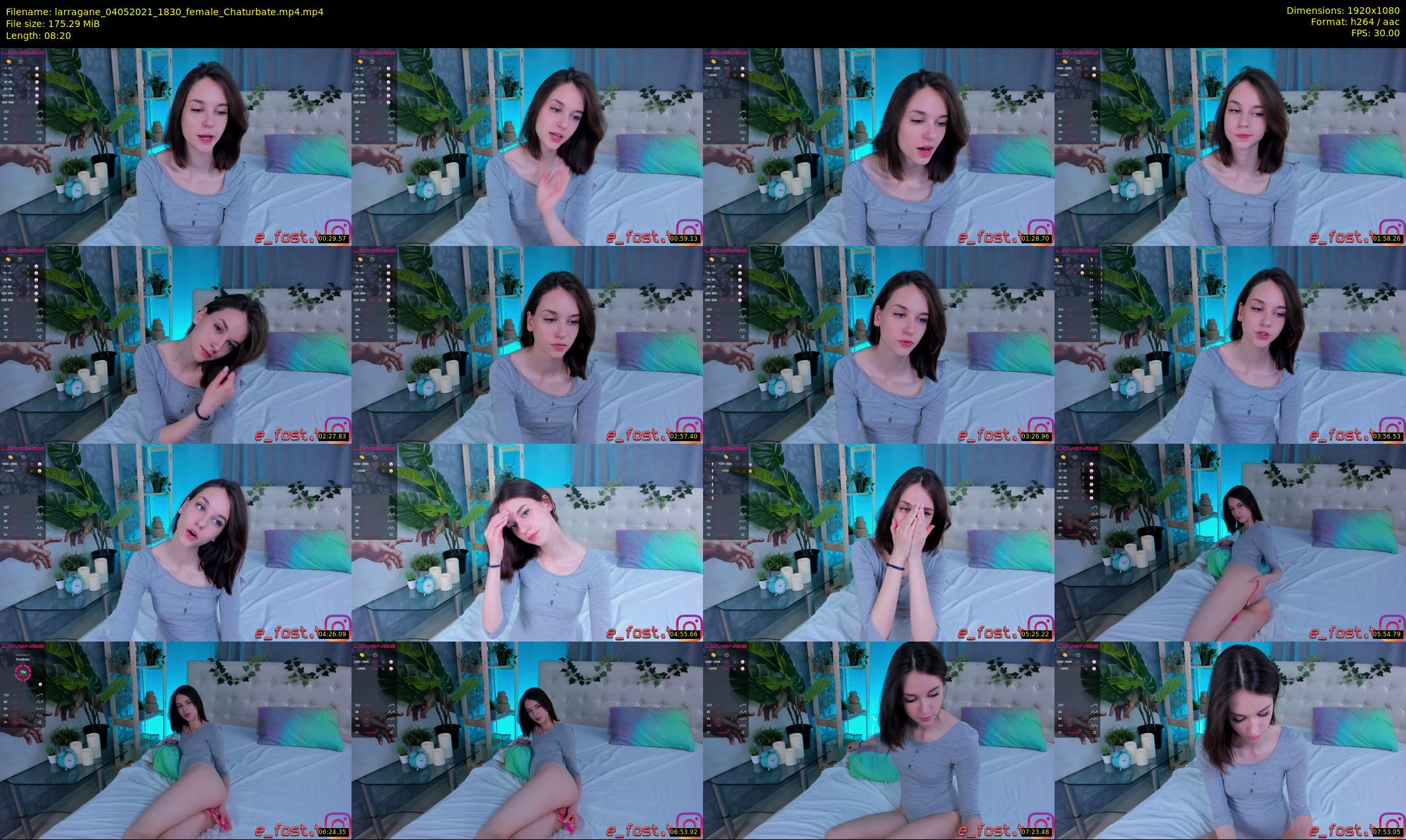 larragane — 9 minute Chaturbate couple cam show recording, 1080p, May 4, 2021