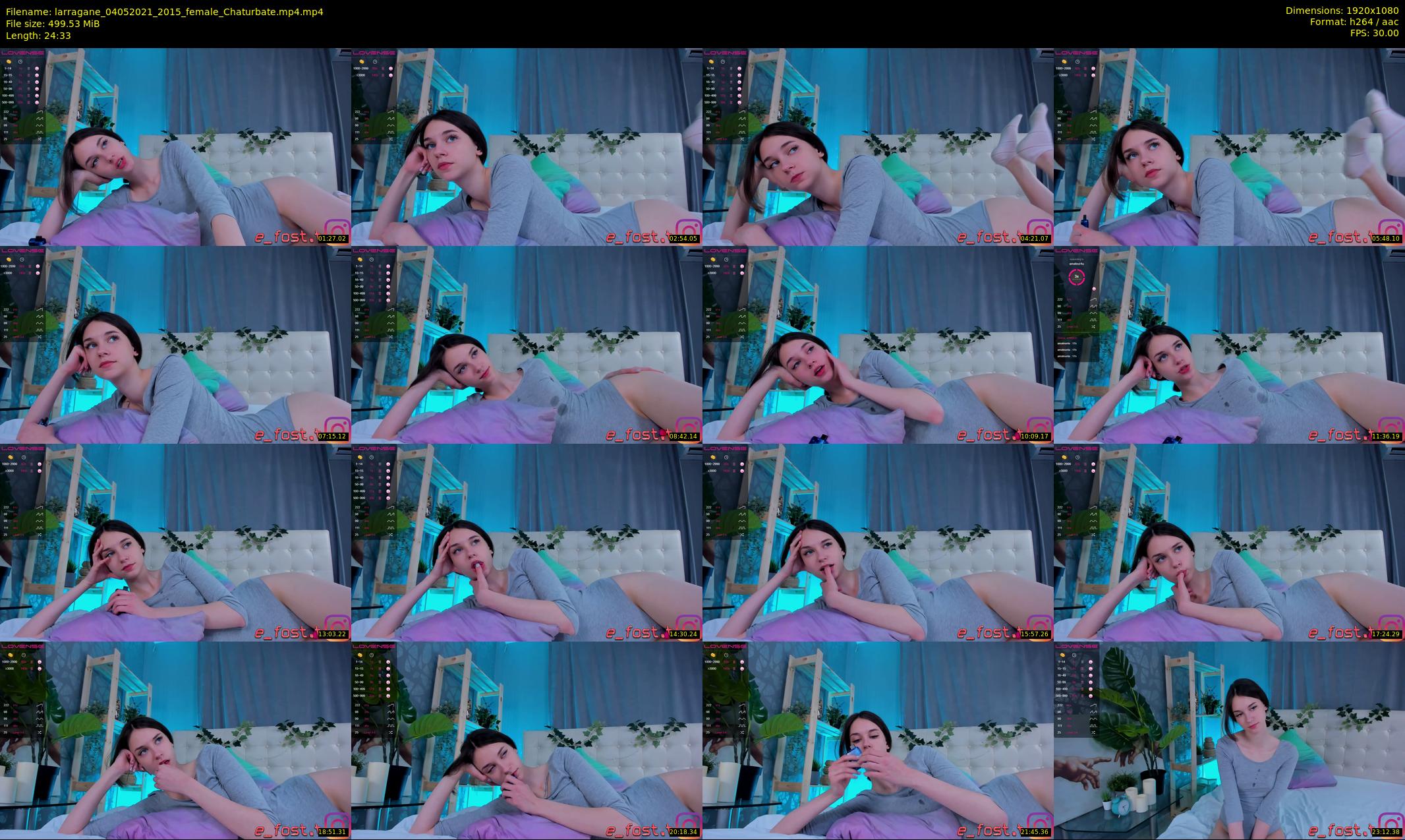 larragane — 25 minute Chaturbate couple cam show recording, 1080p, May 4, 2021