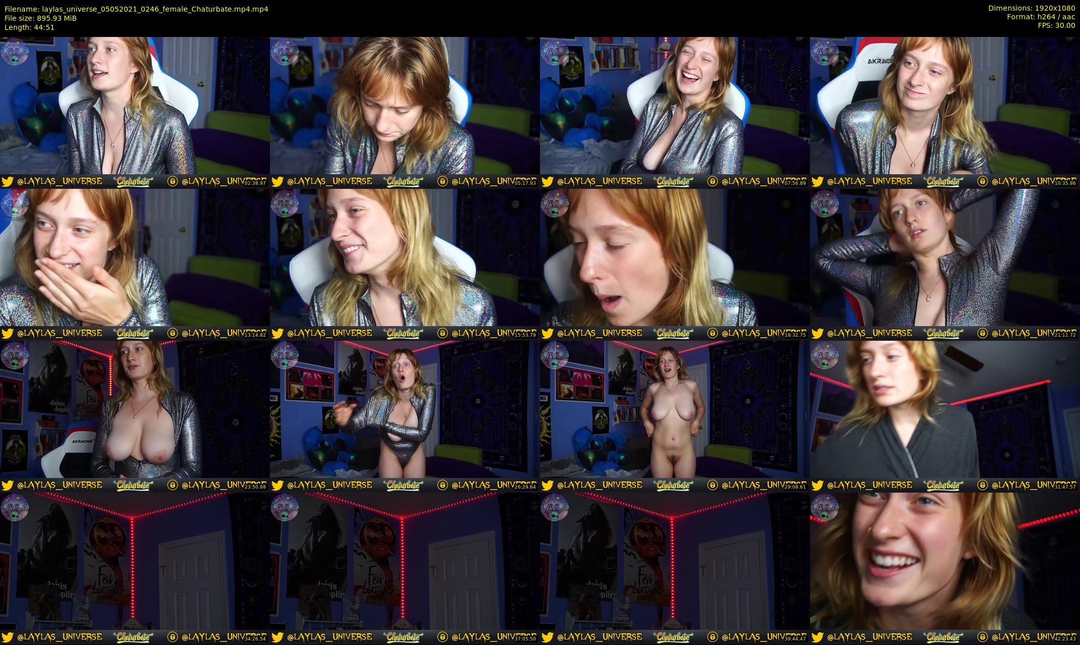 laylas_universe — 45 minute Chaturbate female cam show recording, 1080p, May 5, 2021