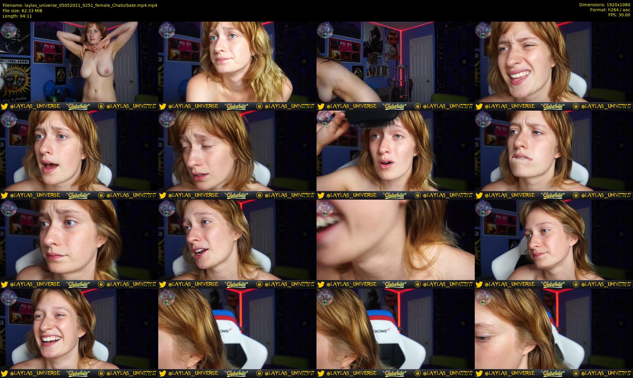 laylas_universe — 5 minute Chaturbate female cam show recording, 1080p, May 5, 2021