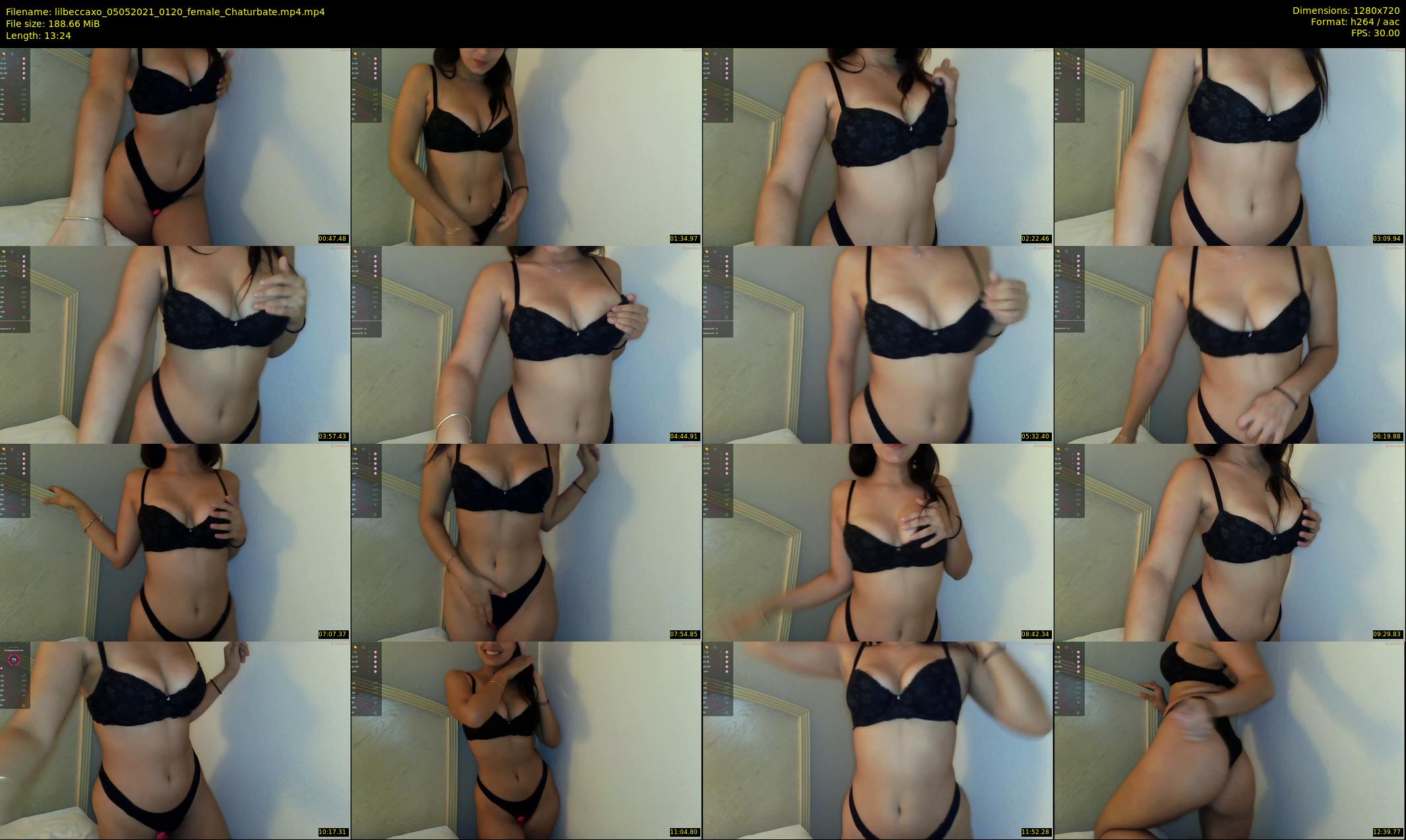 lilbeccaxo — 14 minute Chaturbate female cam show recording, 720p, May 5, 2021