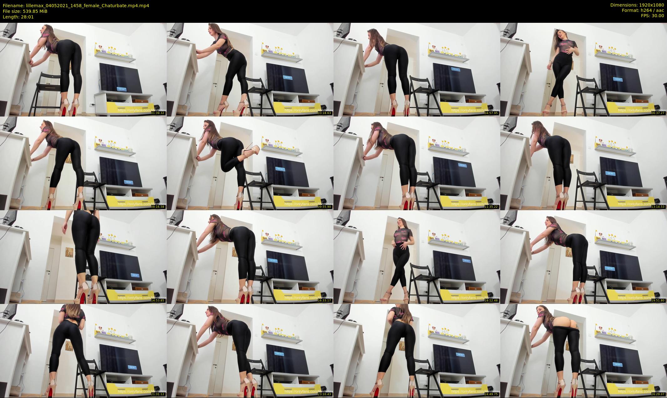 lillemax — 29 minute Chaturbate female cam show recording, 1080p, May 4, 2021