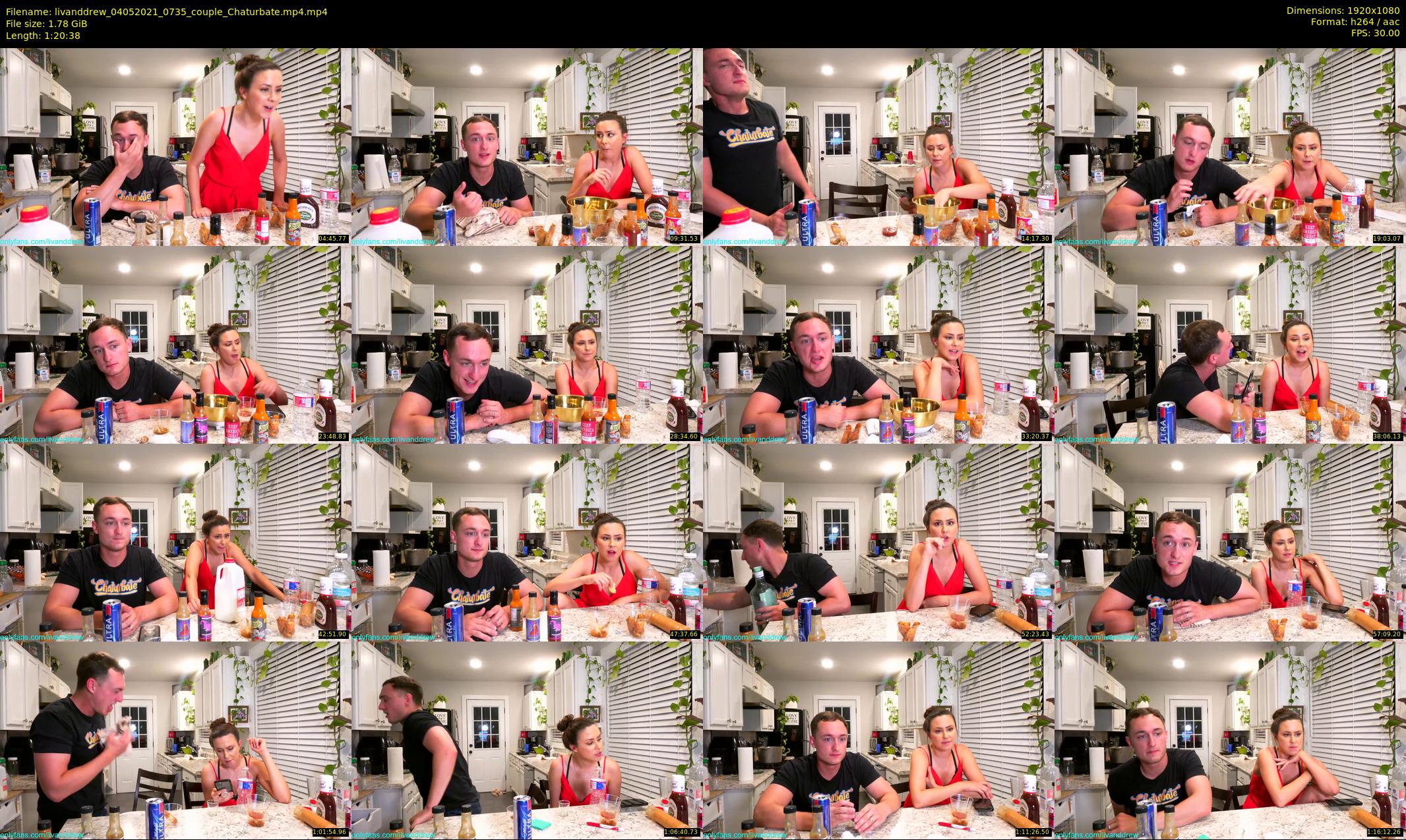 livanddrew — 81 minute Chaturbate couple cam show recording, 1080p, May 4, 2021