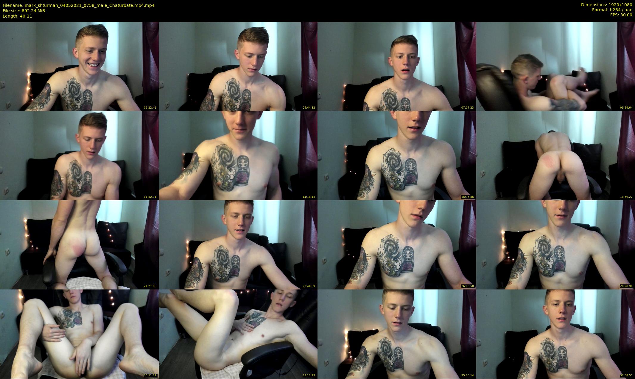 mark_shturman — 41 minute Chaturbate male cam show recording, 1080p, May 4, 2021