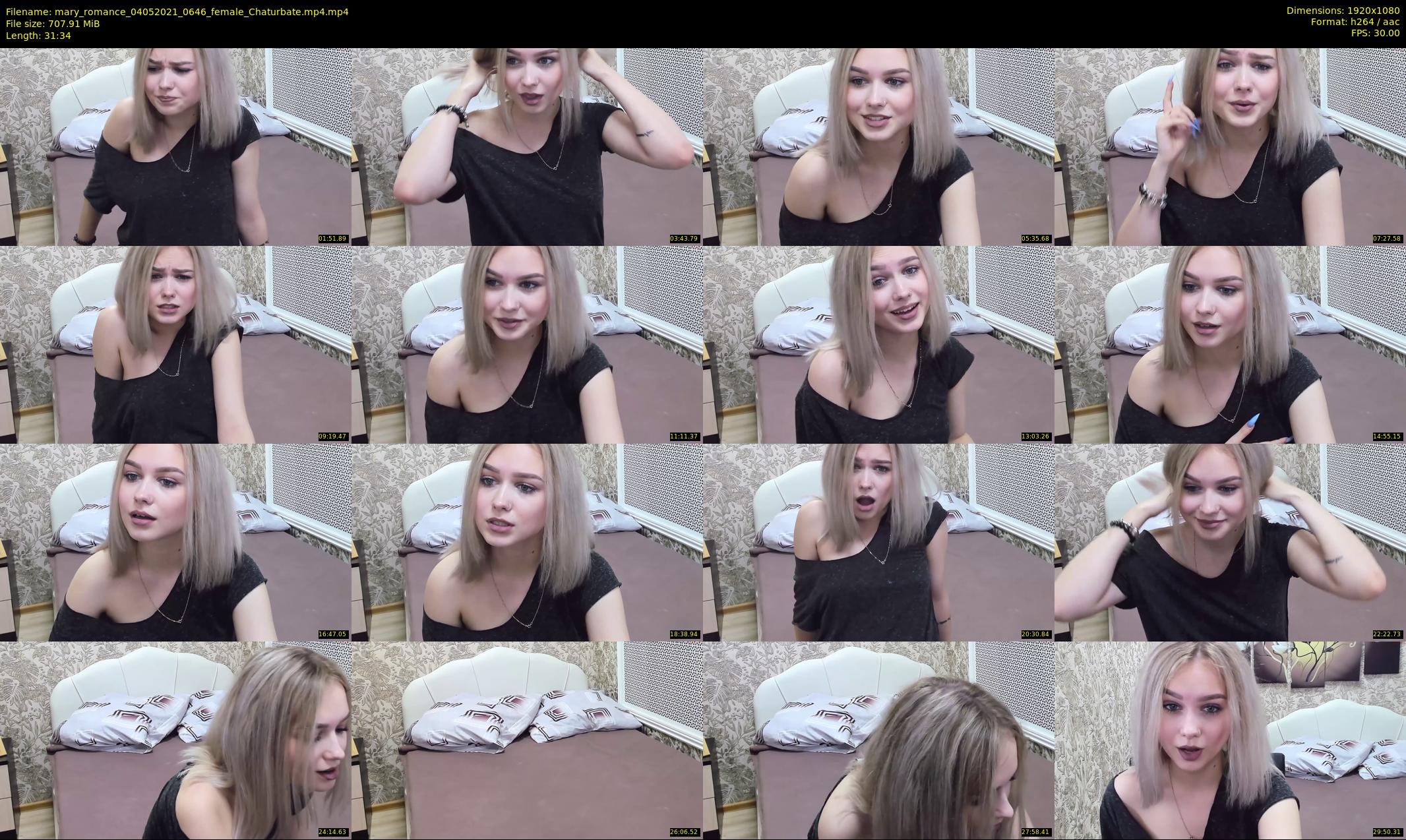 mary_romance — 32 minute Chaturbate female cam show recording, 1080p, May 4, 2021