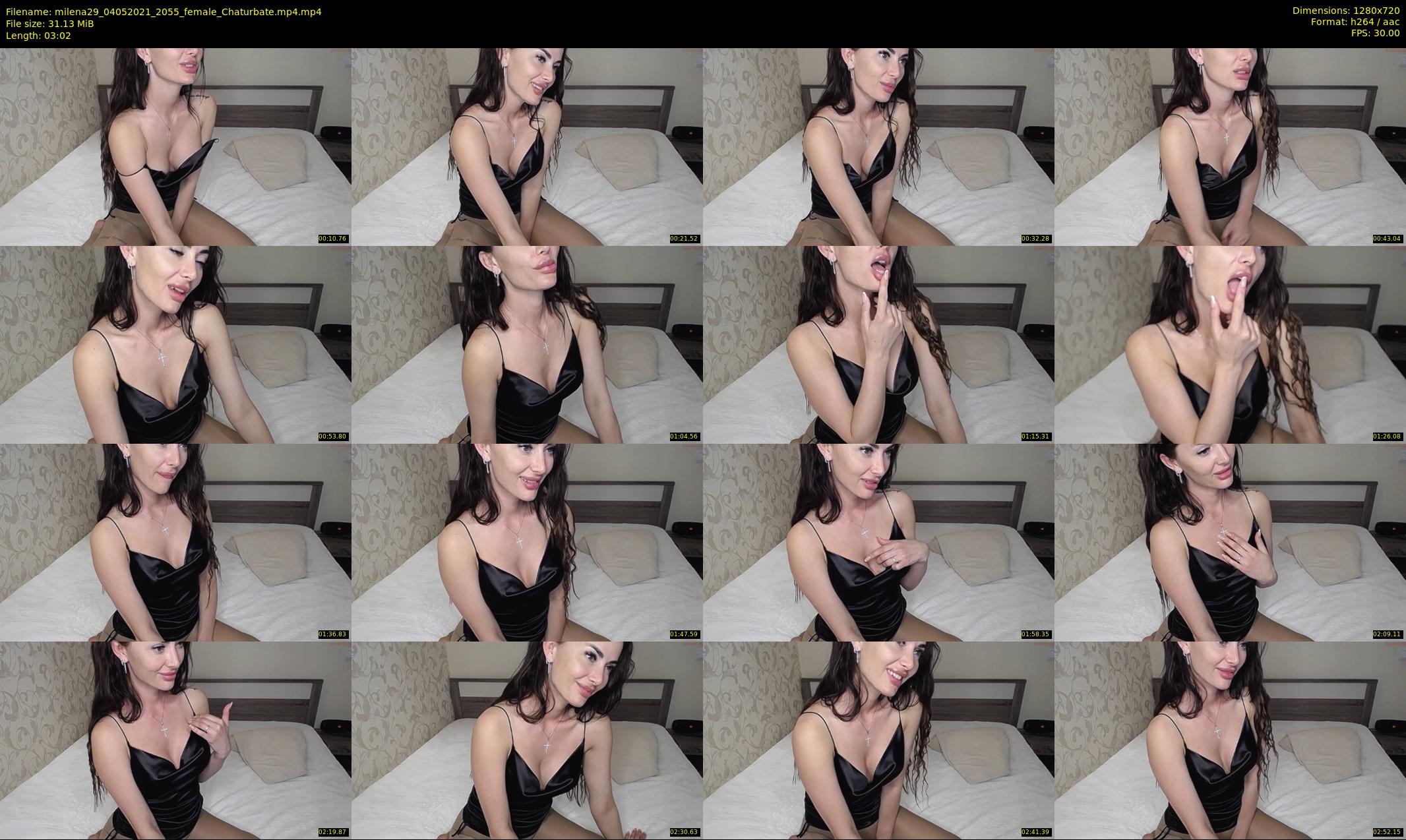 milena29 — 4 minute Chaturbate female cam show recording, 720p, May 4, 2021
