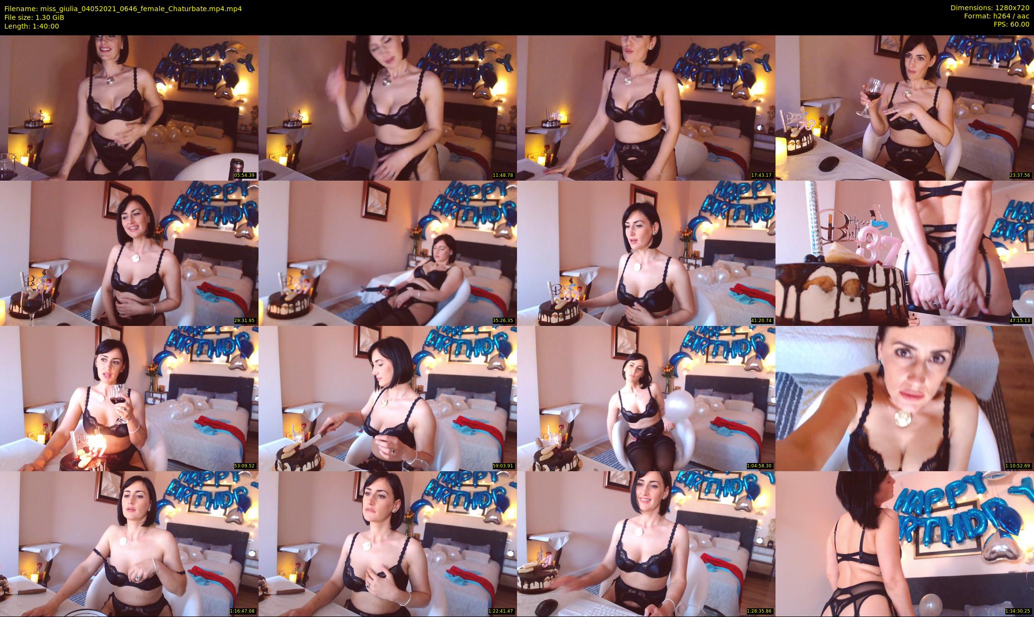 miss_giulia — 100 minute Chaturbate female cam show recording, 720p, May 4, 2021