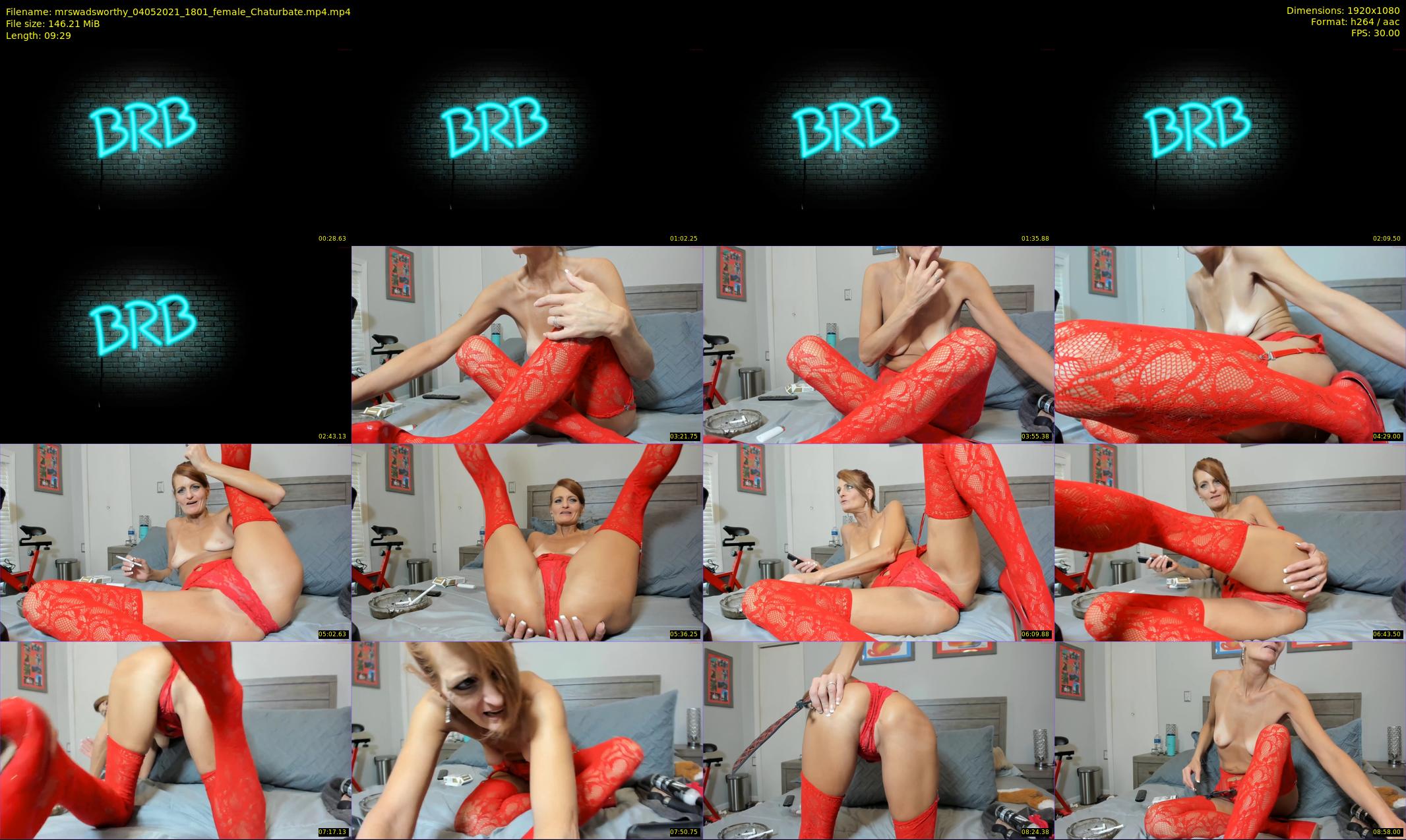 mrswadsworthy — 10 minute Chaturbate female cam show recording, 1080p, May 4, 2021