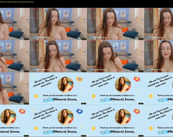 natural_british_emma — 6 minute Chaturbate female cam show recording, 1080p, May 4, 2021