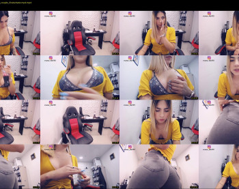 rosiehw — 72 minute Chaturbate couple cam show recording, 1080p, May 4, 2021