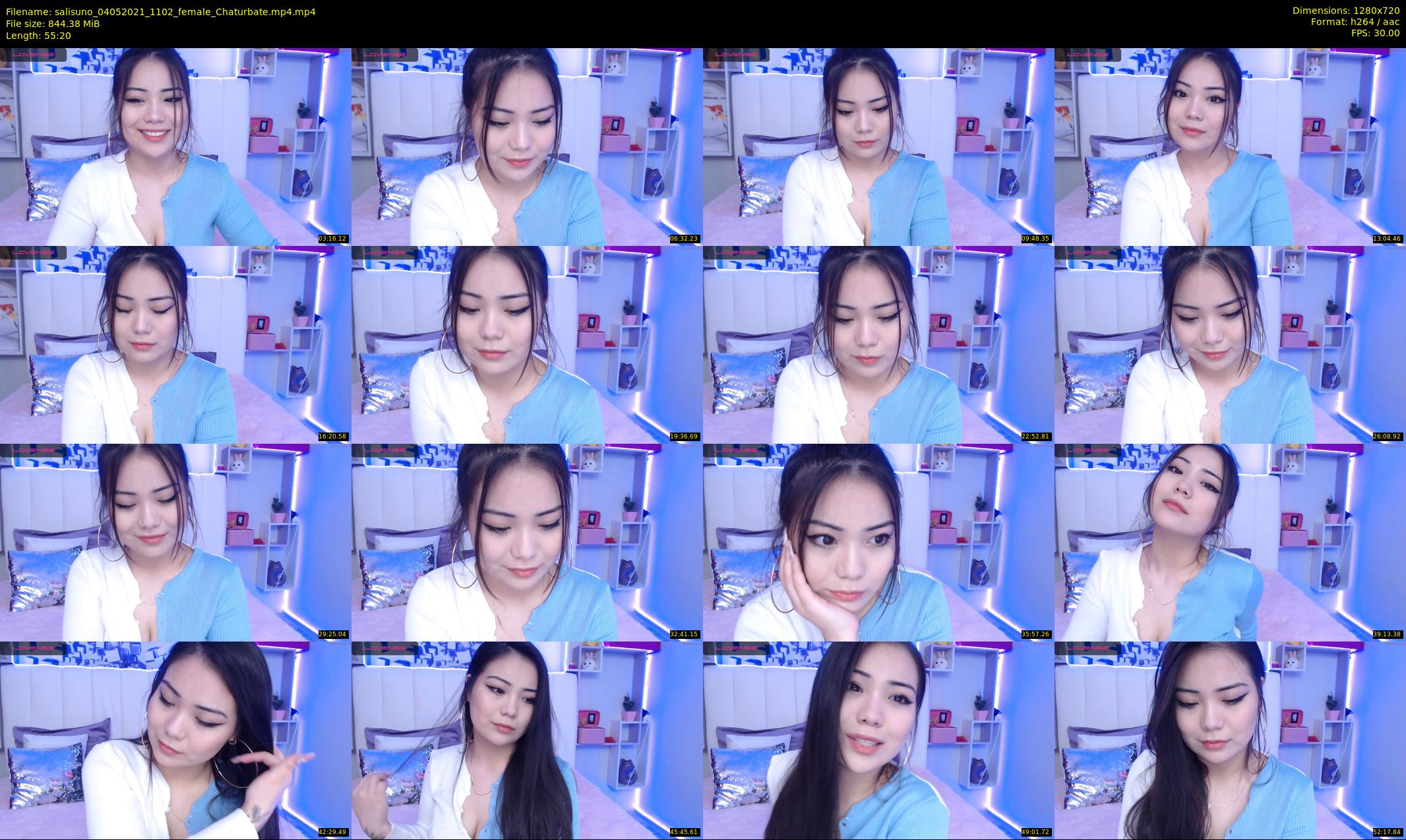 salisuno — 56 minute Chaturbate female cam show recording, 720p, May 4, 2021
