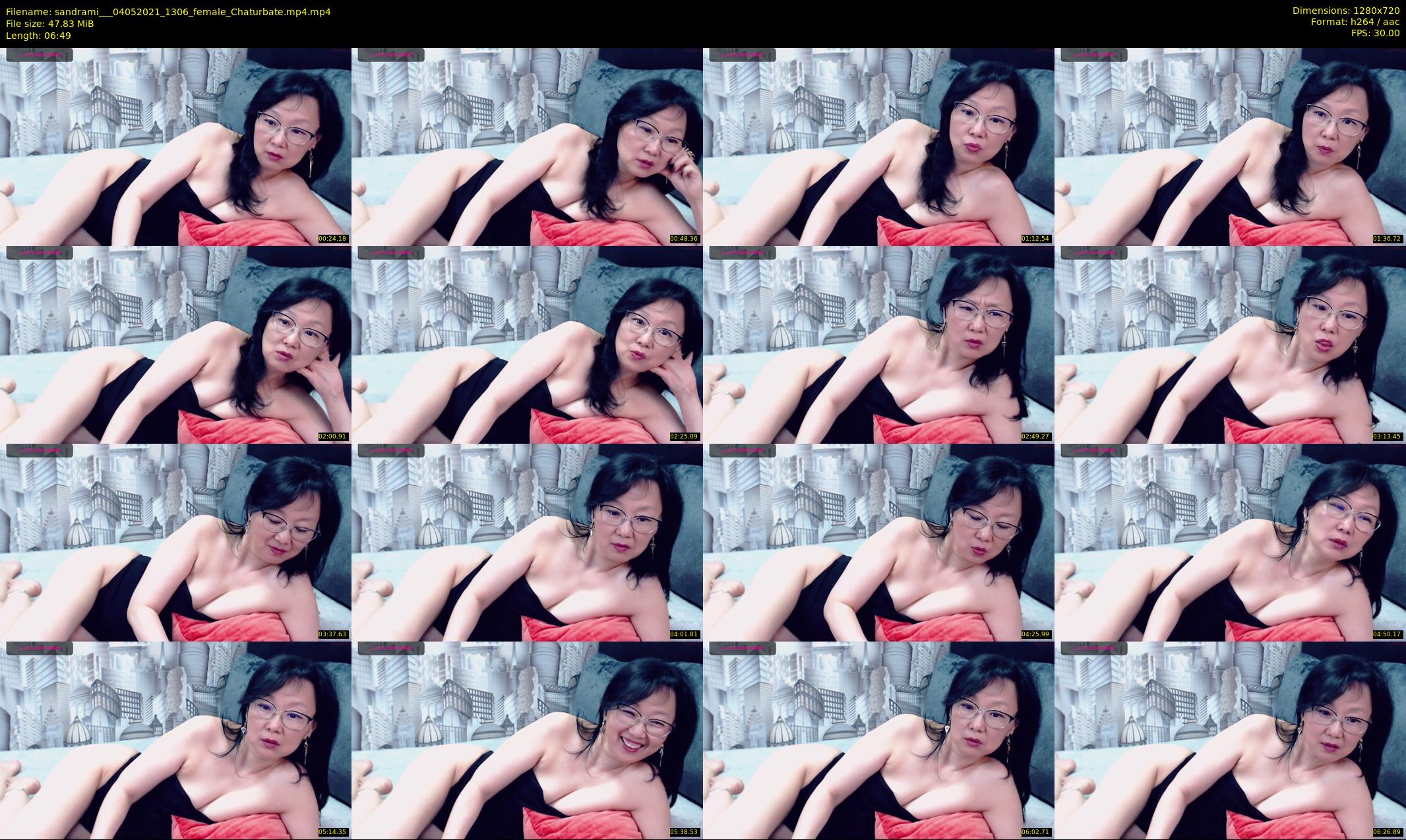 sandrami__ — 7 minute Chaturbate female cam show recording, 720p, May 4, 2021