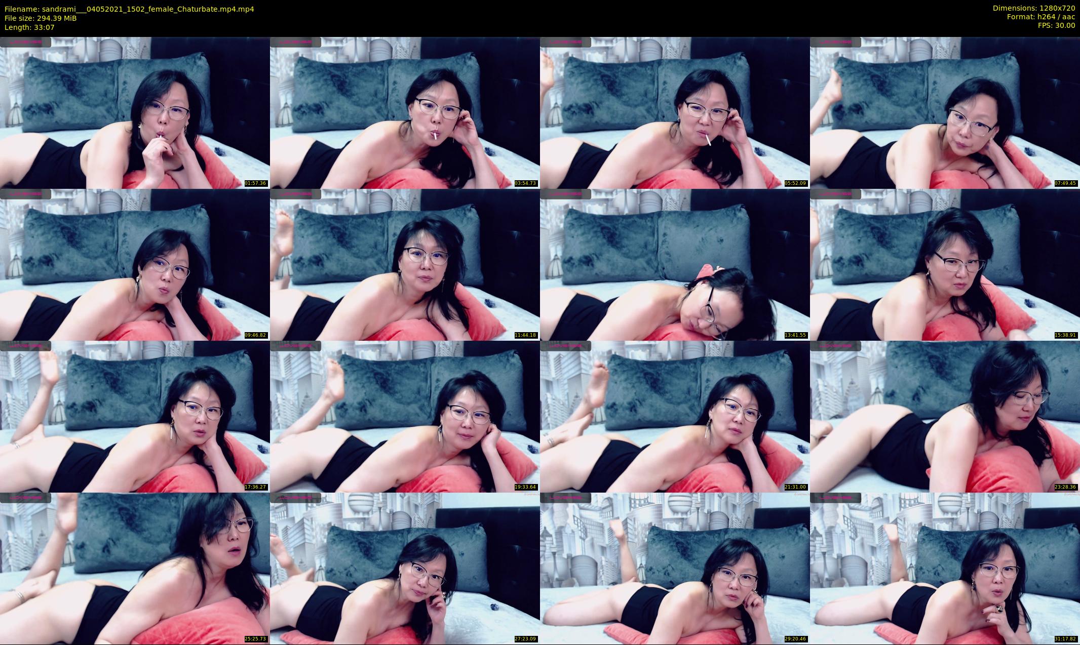 sandrami__ — 34 minute Chaturbate female cam show recording, 720p, May 4, 2021