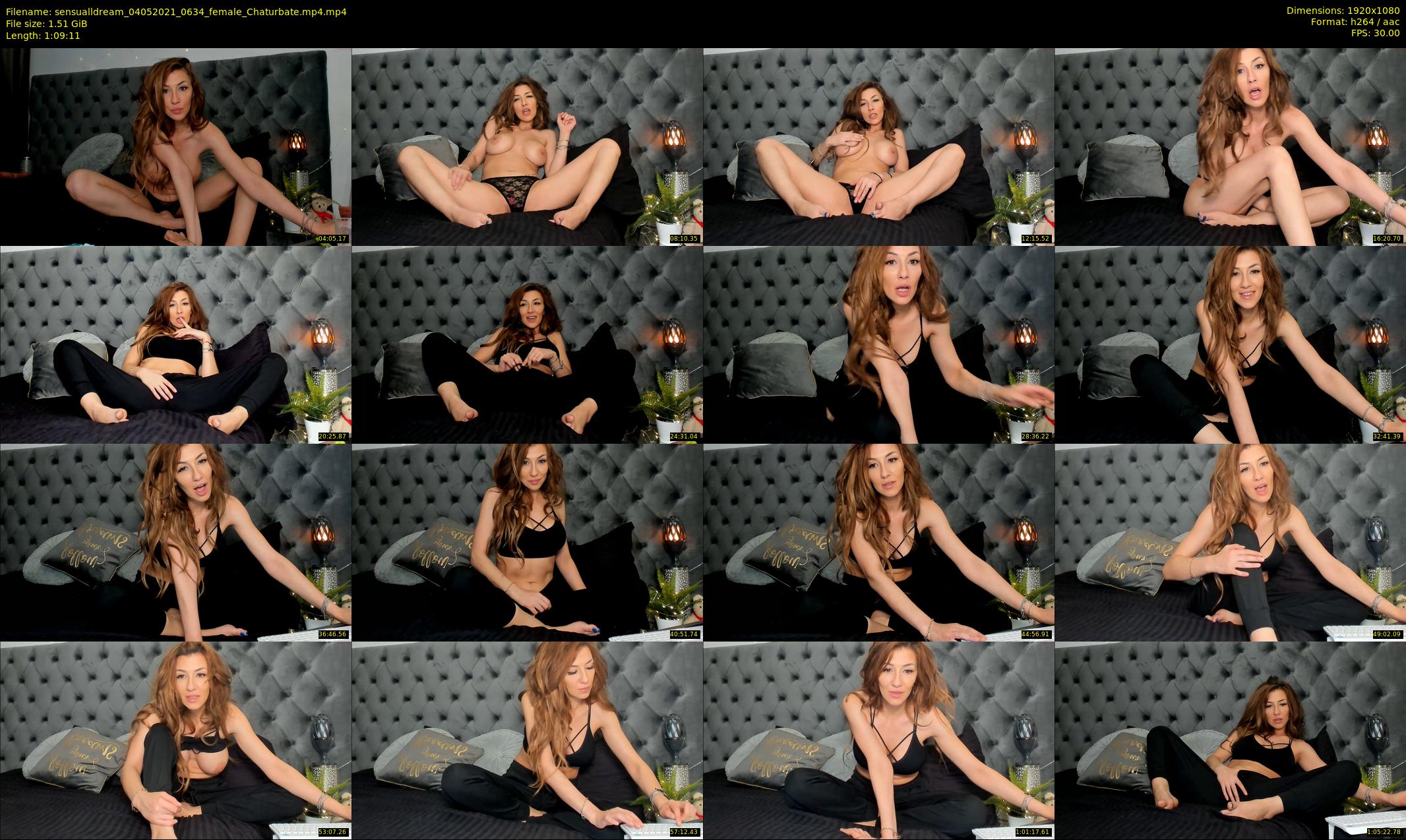 sensualldream — 70 minute Chaturbate female cam show recording, 1080p, May 4, 2021
