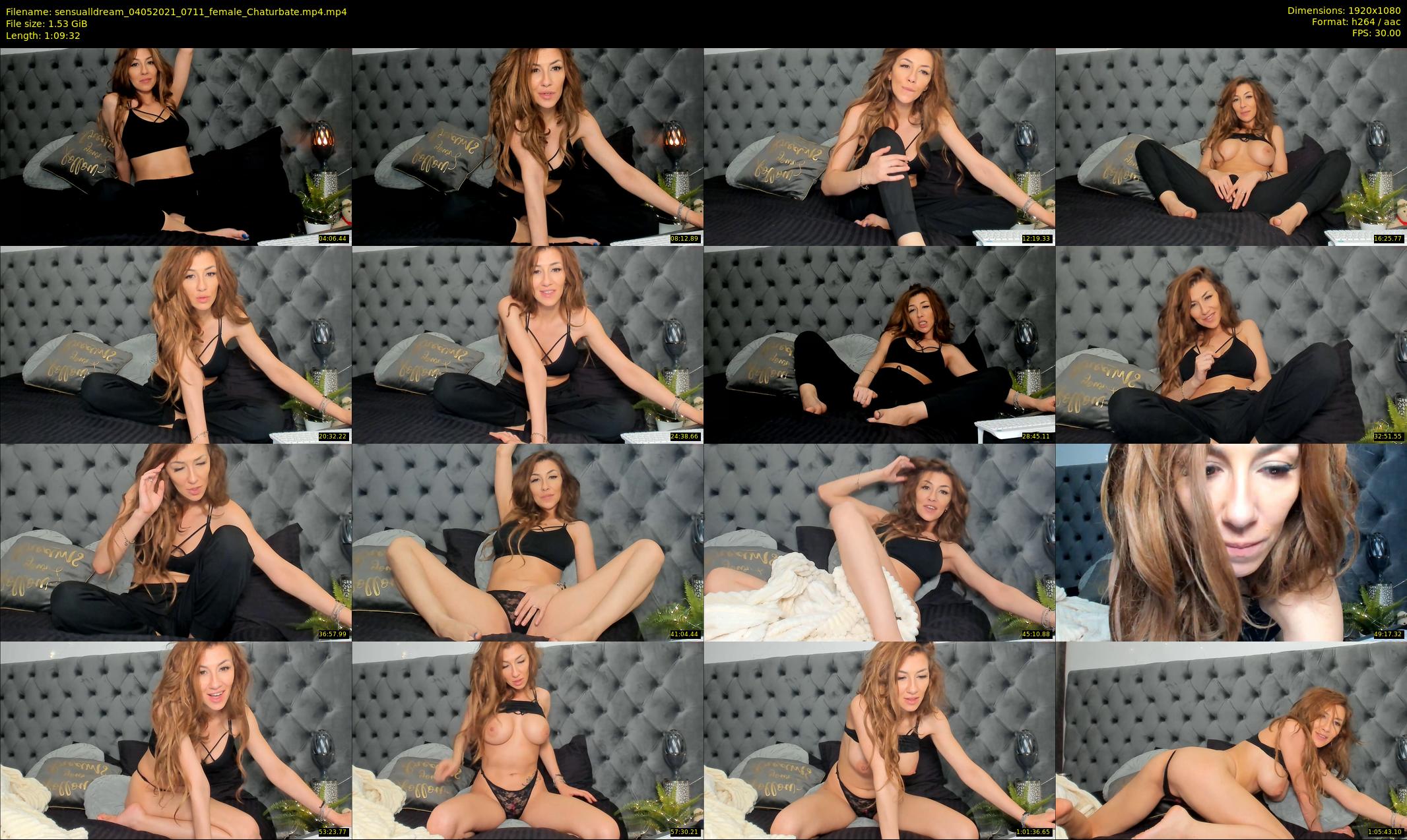 sensualldream — 70 minute Chaturbate female cam show recording, 1080p, May 4, 2021